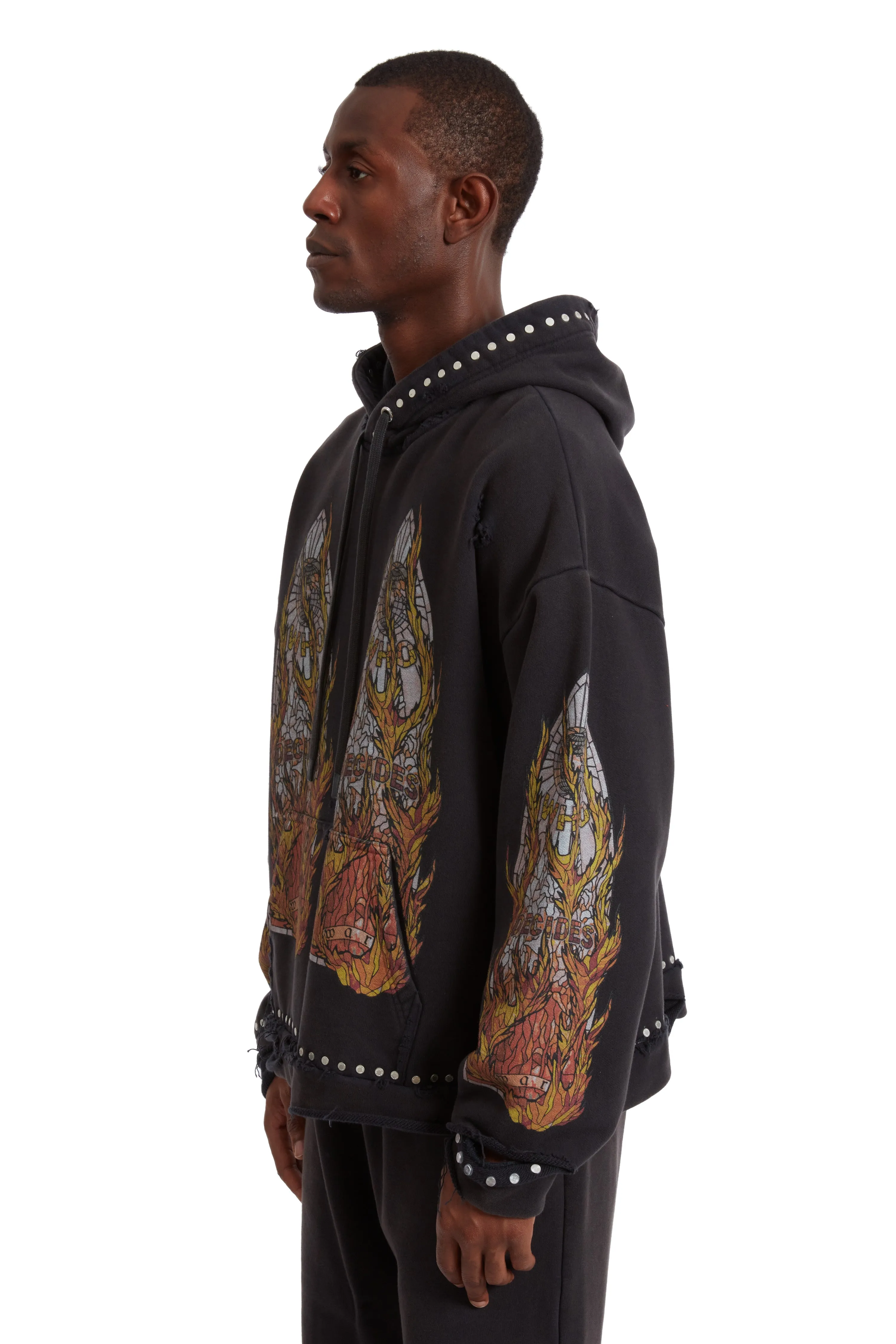 HARDWARE HOODED PULLOVER sold by WHO DECIDES WAR product image thumbnail 4