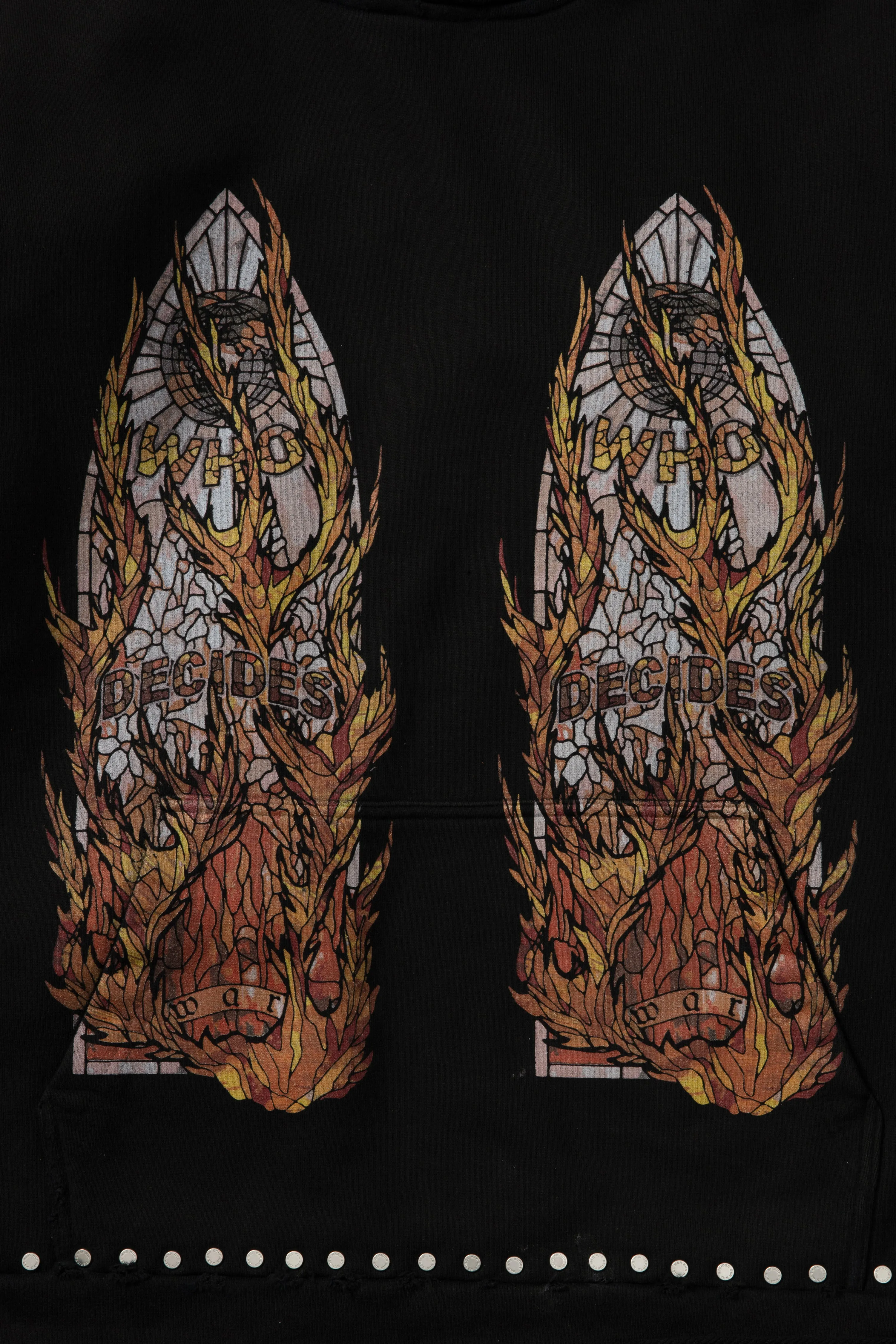 HARDWARE HOODED PULLOVER sold by WHO DECIDES WAR product image thumbnail 2