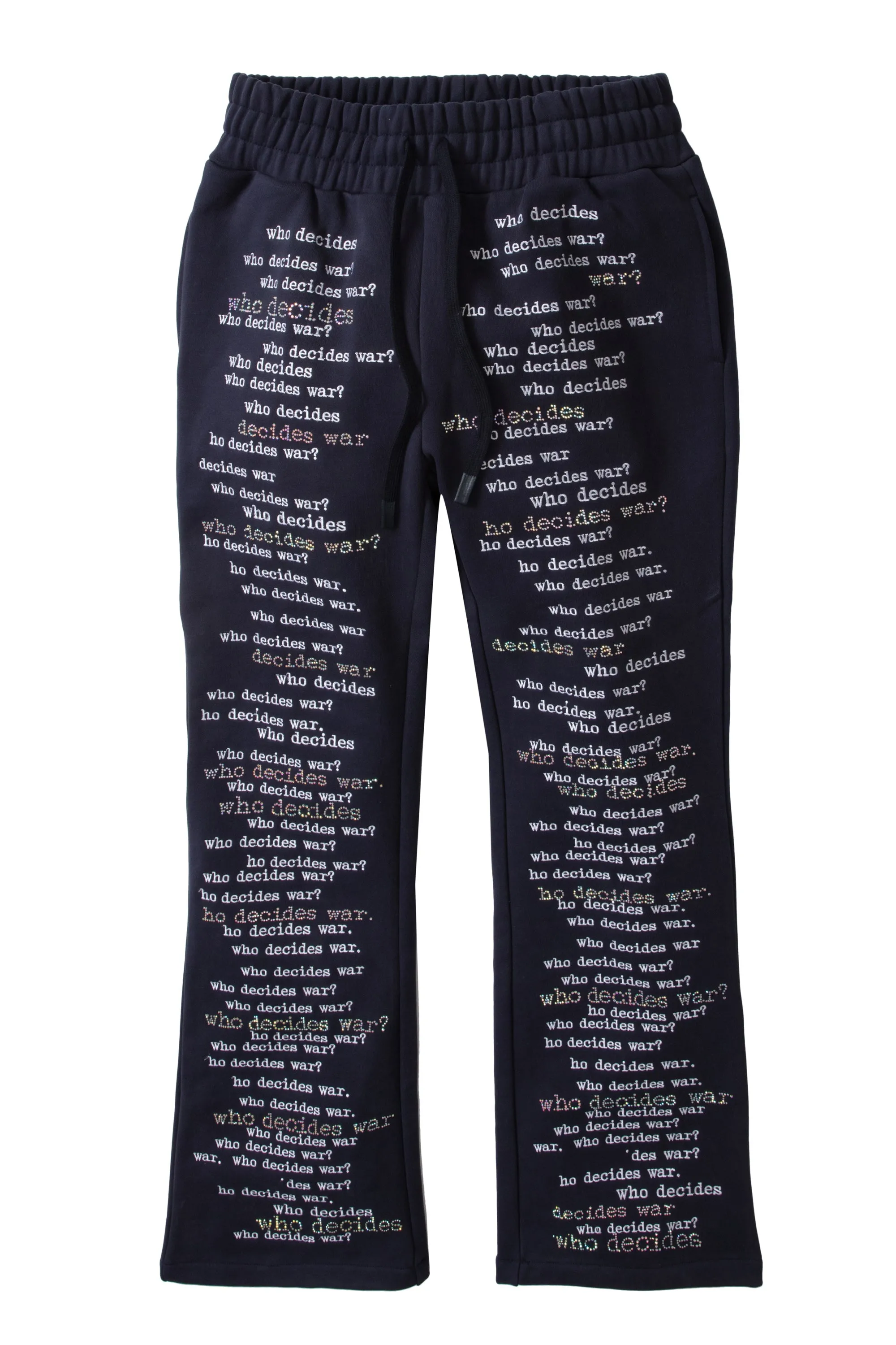 WDW SCRIPTURE SWEATPANTS sold by WHO DECIDES WAR