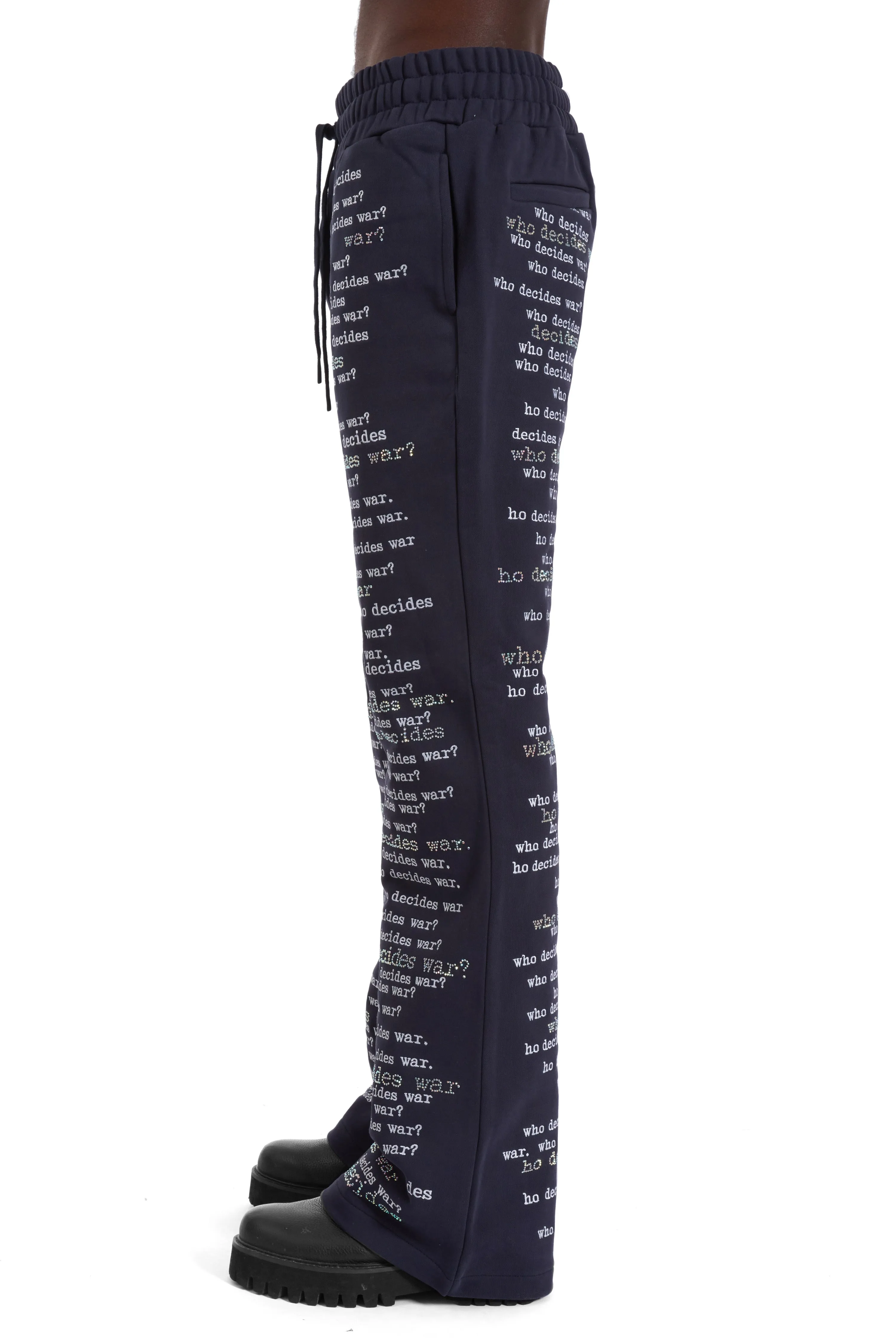 WDW SCRIPTURE SWEATPANTS sold by WHO DECIDES WAR product image thumbnail 5