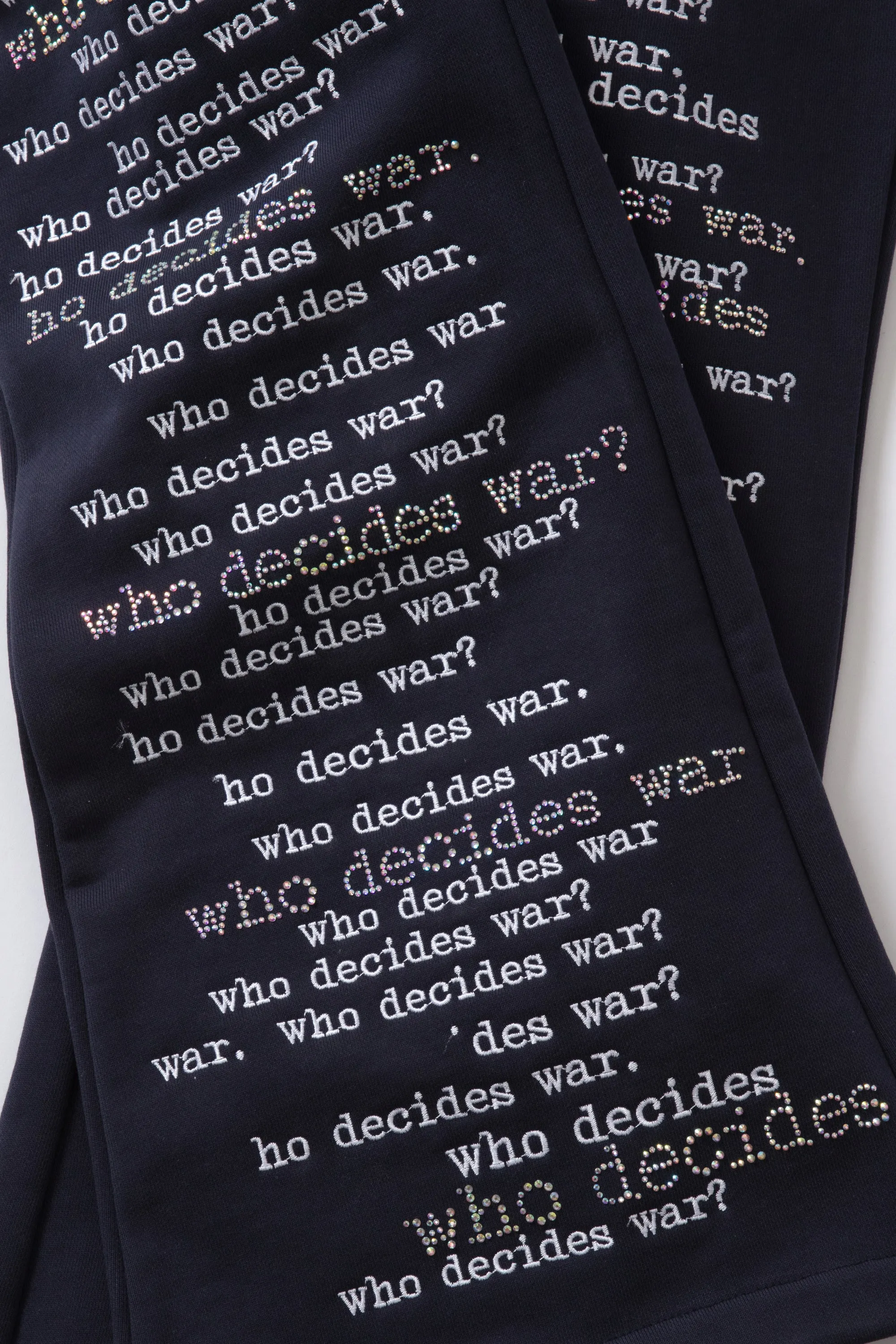 WDW SCRIPTURE SWEATPANTS sold by WHO DECIDES WAR product image thumbnail 2