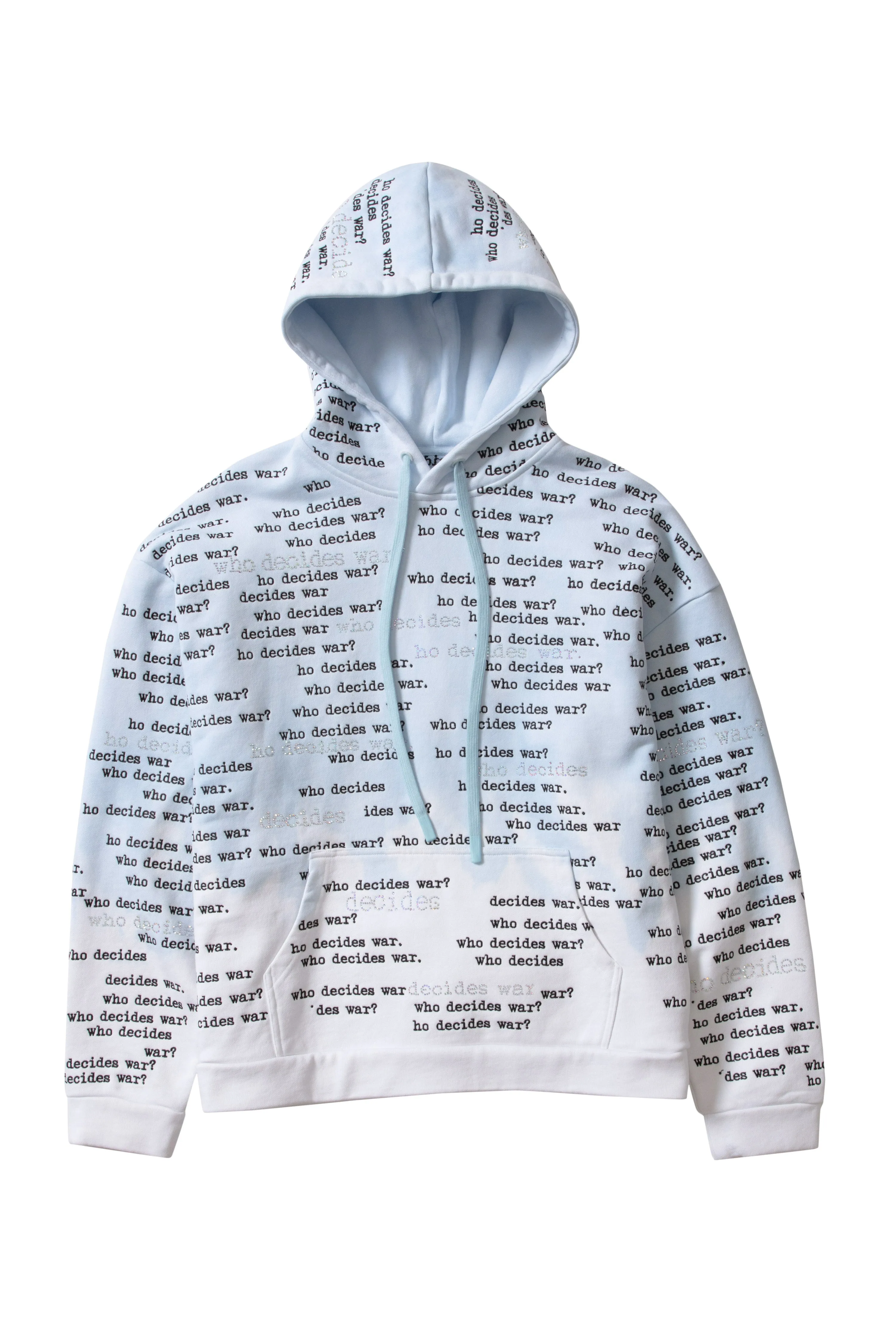WDW SCRIPTURE HOODED PULLOVER sold by WHO DECIDES WAR