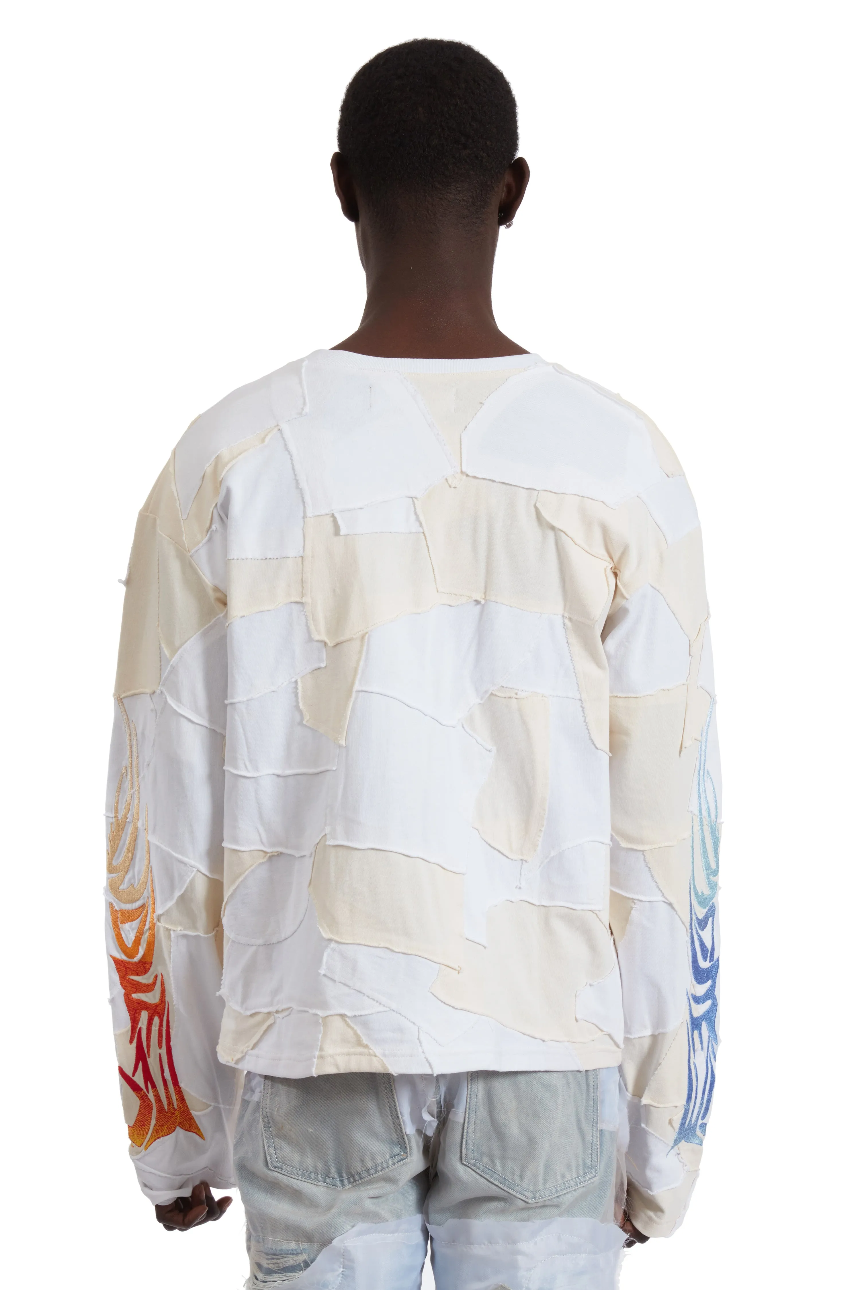 PRECONDITION WINGED BORO LONG SLEEVE sold by WHO DECIDES WAR product image thumbnail 4