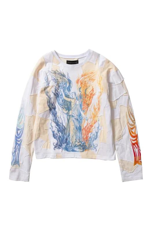 PRECONDITION WINGED BORO LONG SLEEVE made by WHO DECIDES WAR