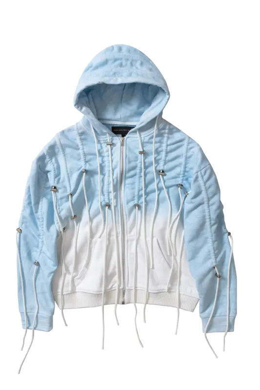 STRING THEORY ZIP UP HOODIE made by WHO DECIDES WAR