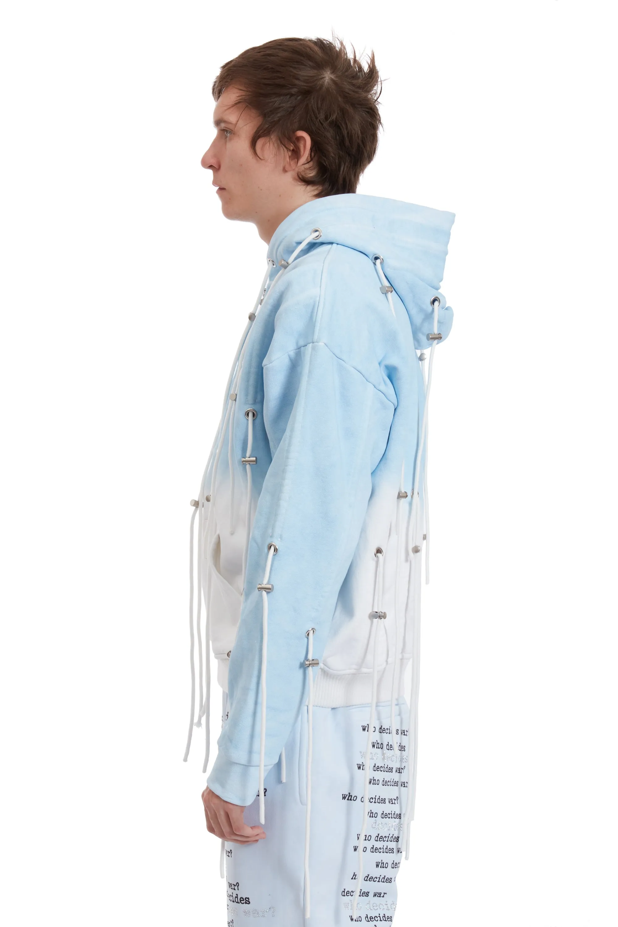 STRING THEORY ZIP UP HOODIE sold by WHO DECIDES WAR product image thumbnail 5
