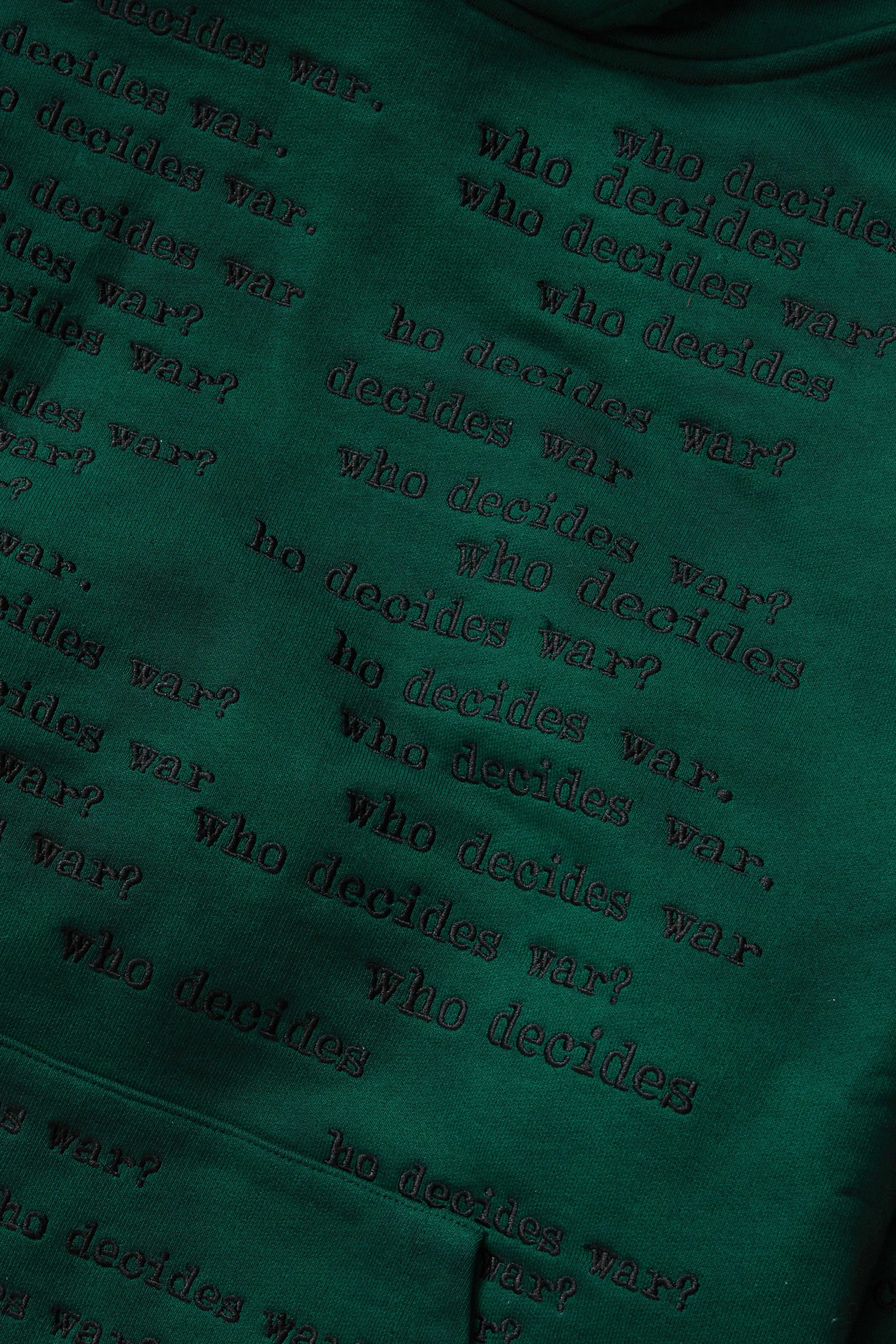 FULL-PRINT HOODED SWEATSHIRT sold by WHO DECIDES WAR product image thumbnail 2