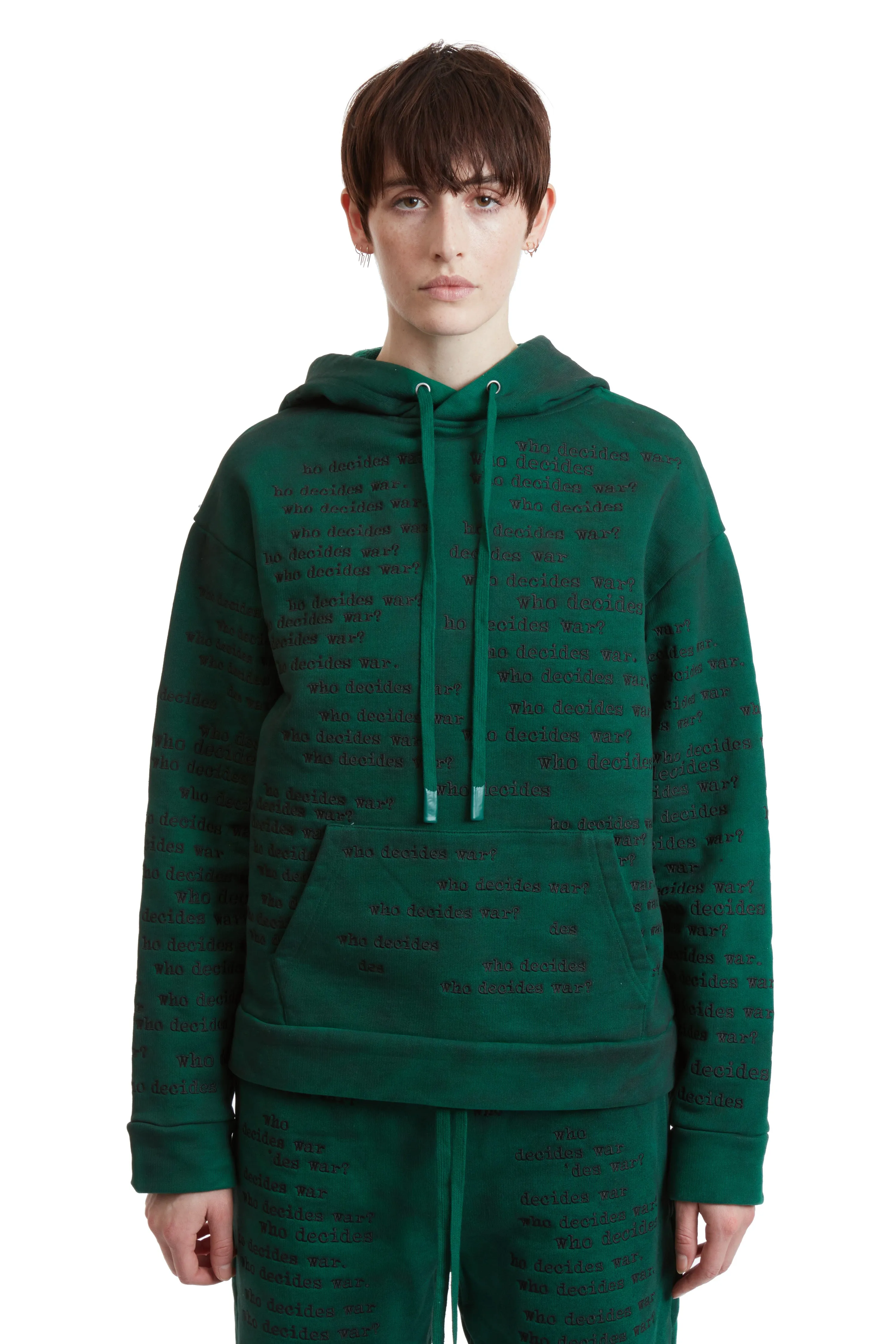 FULL-PRINT HOODED SWEATSHIRT sold by WHO DECIDES WAR product image thumbnail 3