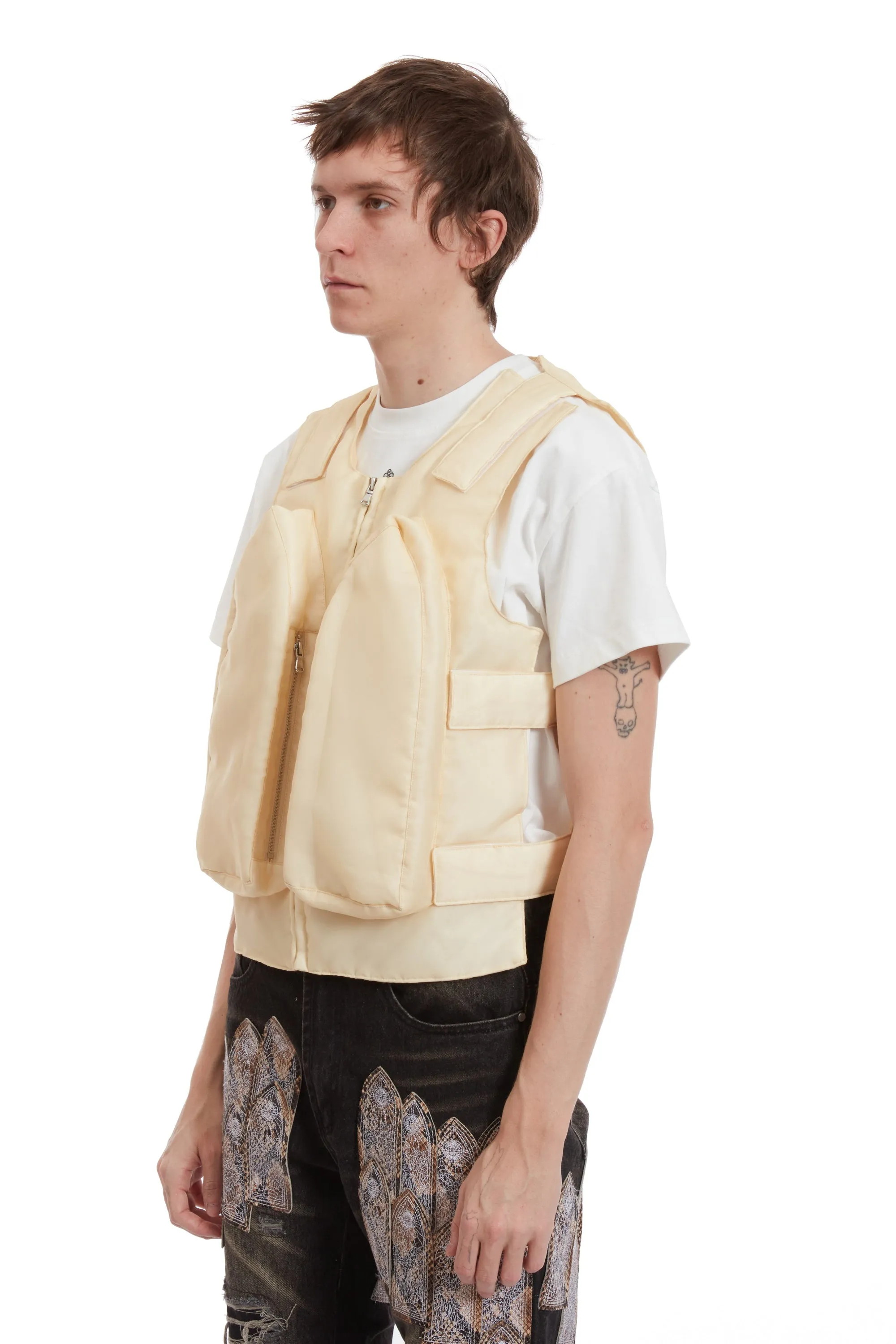 ORGANZA BULLET POINT VEST sold by WHO DECIDES WAR product image thumbnail 4