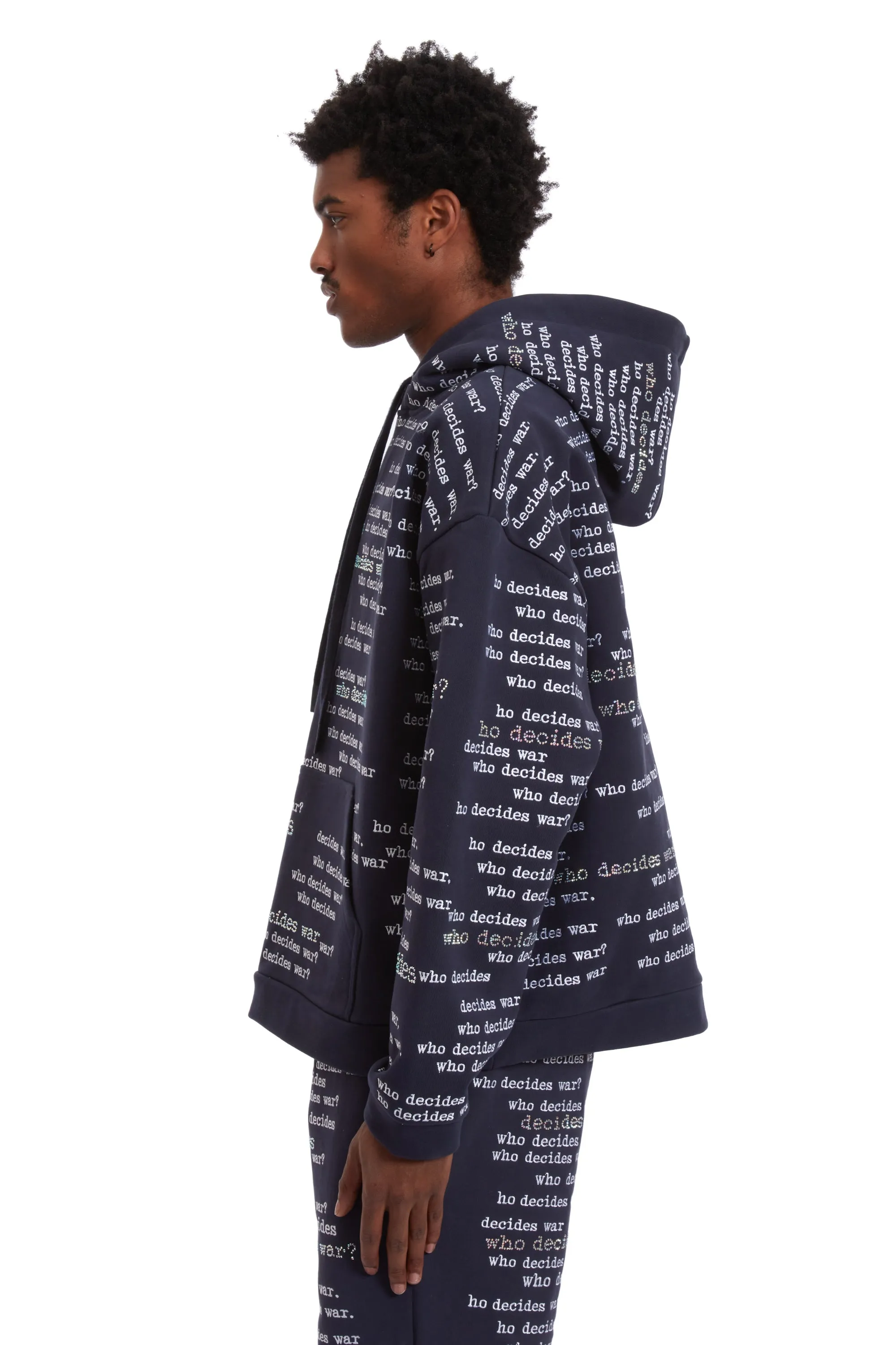 WDW SCRIPTURE HOODED PULLOVER sold by WHO DECIDES WAR product image thumbnail 5