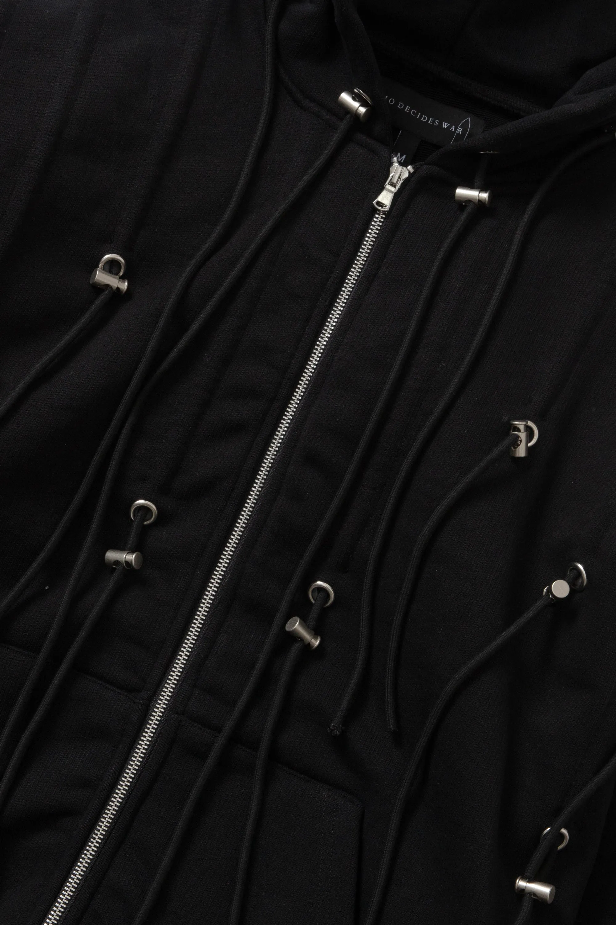 STRING THEORY ZIP UP HOODIE sold by WHO DECIDES WAR product image thumbnail 2