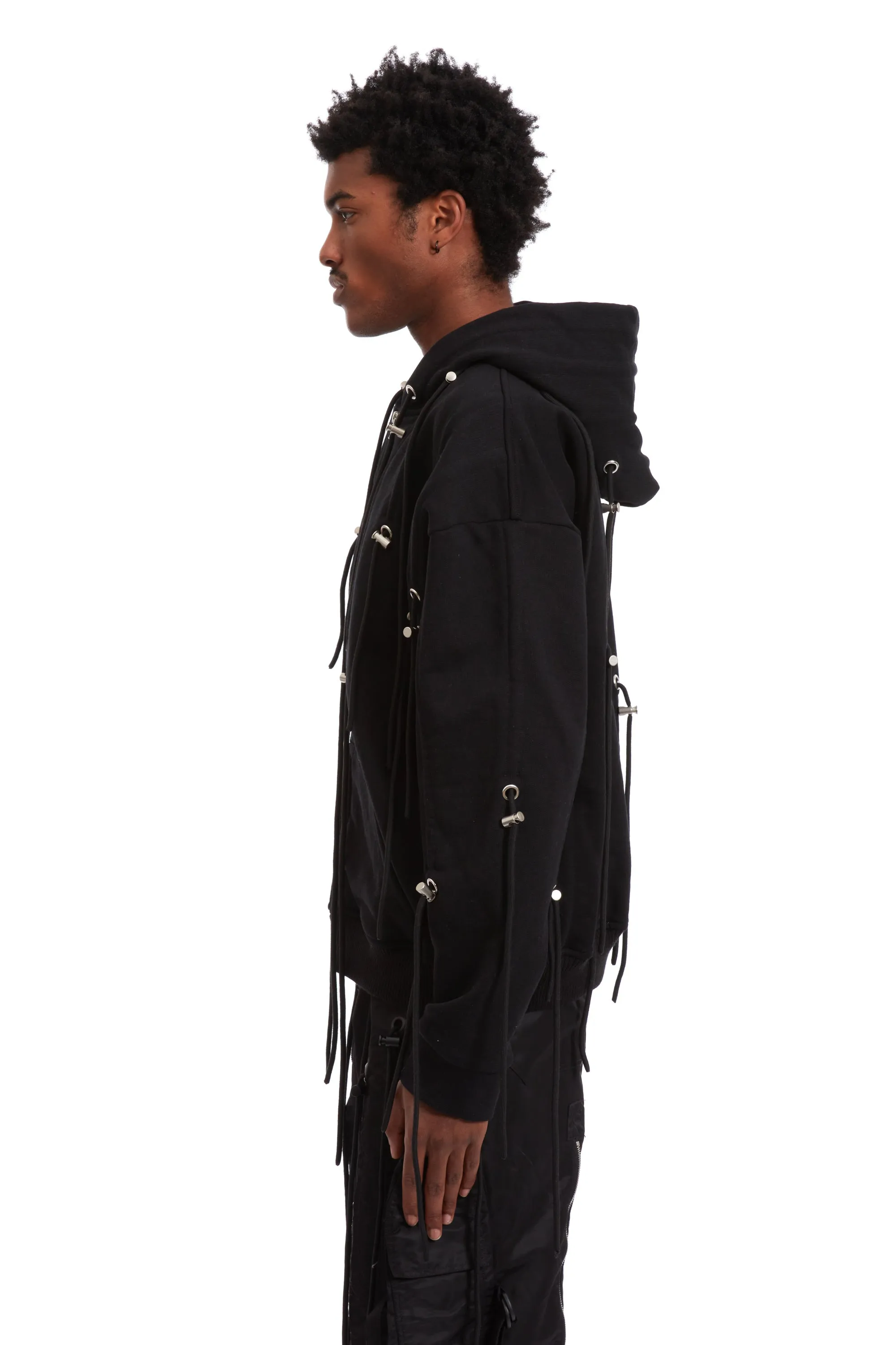 STRING THEORY ZIP UP HOODIE sold by WHO DECIDES WAR product image thumbnail 5