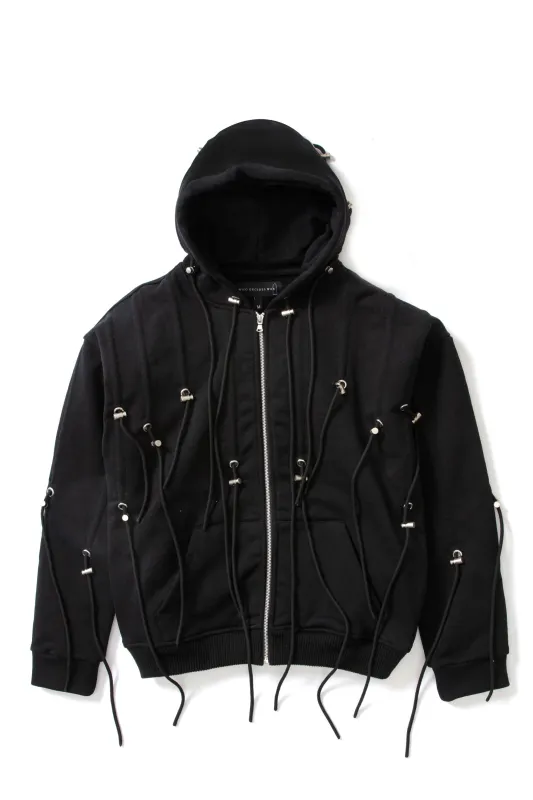 STRING THEORY ZIP UP HOODIE made by WHO DECIDES WAR