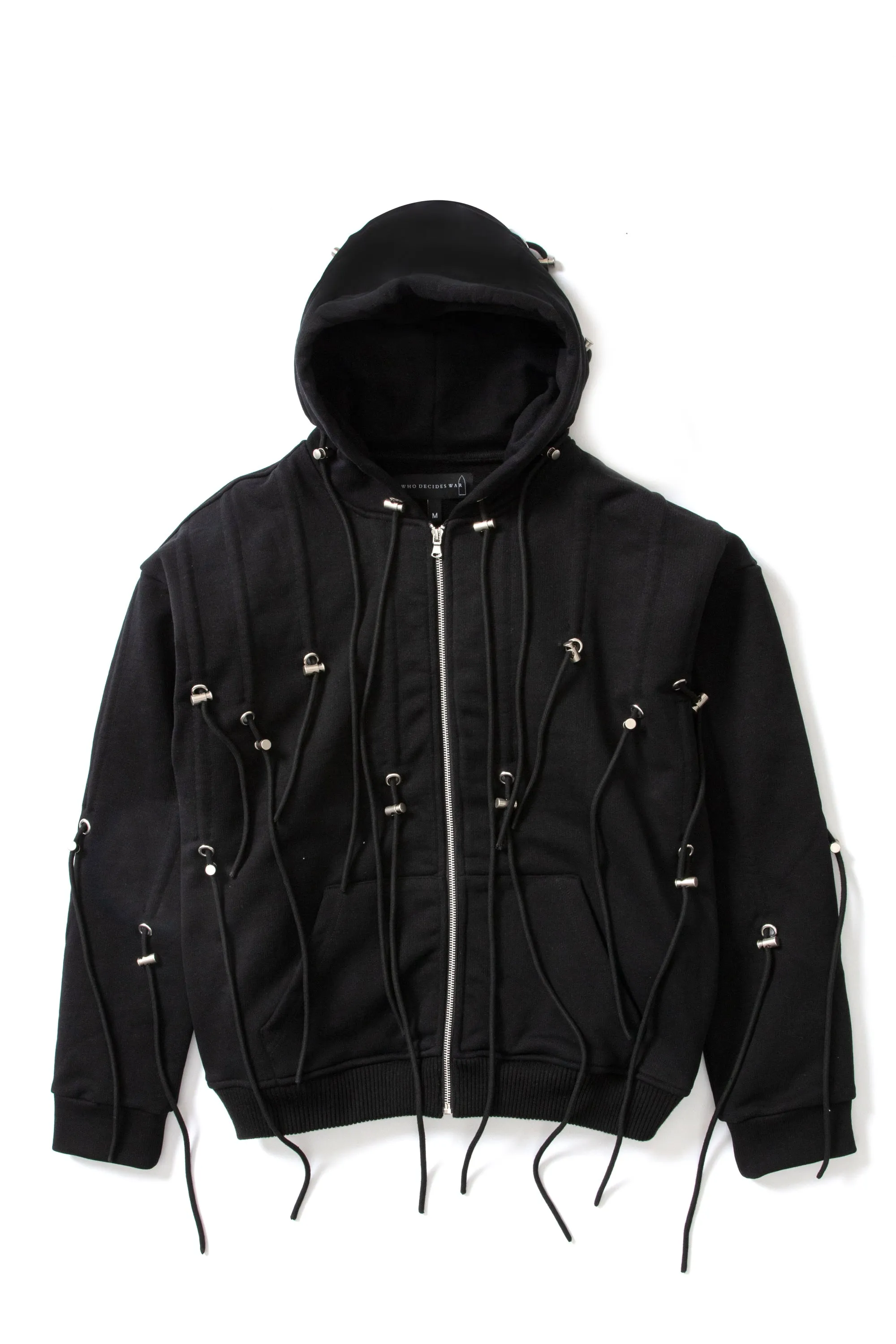 STRING THEORY ZIP UP HOODIE sold by WHO DECIDES WAR
