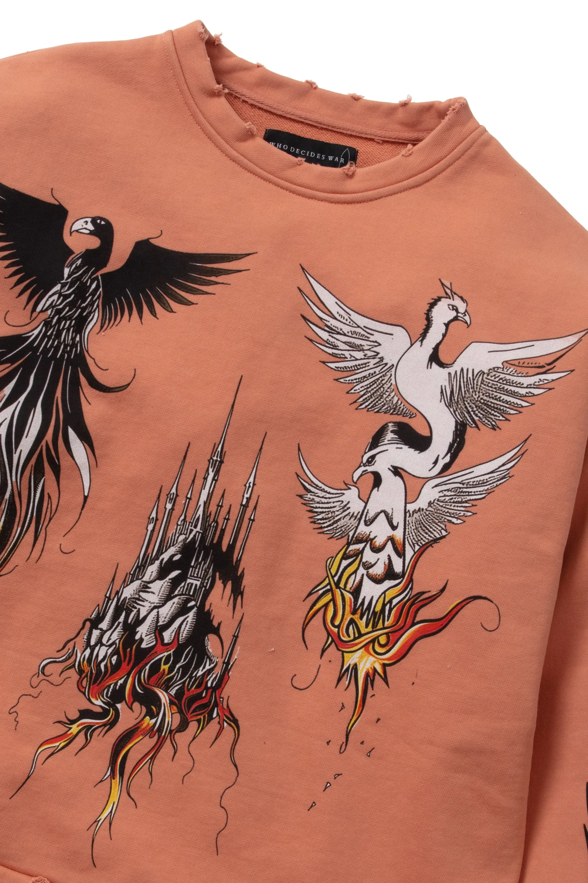 NEFARIOUS WINGED CREWNECK SWEATER sold by WHO DECIDES WAR product image thumbnail 2