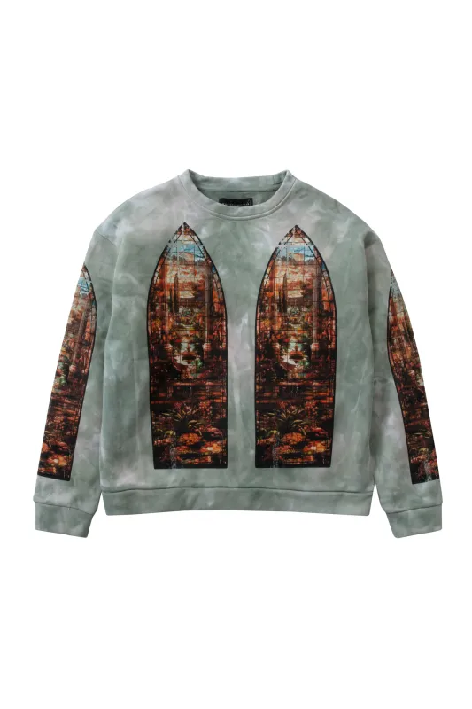 EDEN CREWNECK SWEATER made by WHO DECIDES WAR