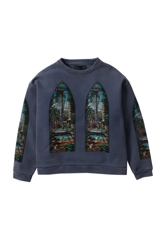 APPARENT CREWNECK SWEATER made by WHO DECIDES WAR