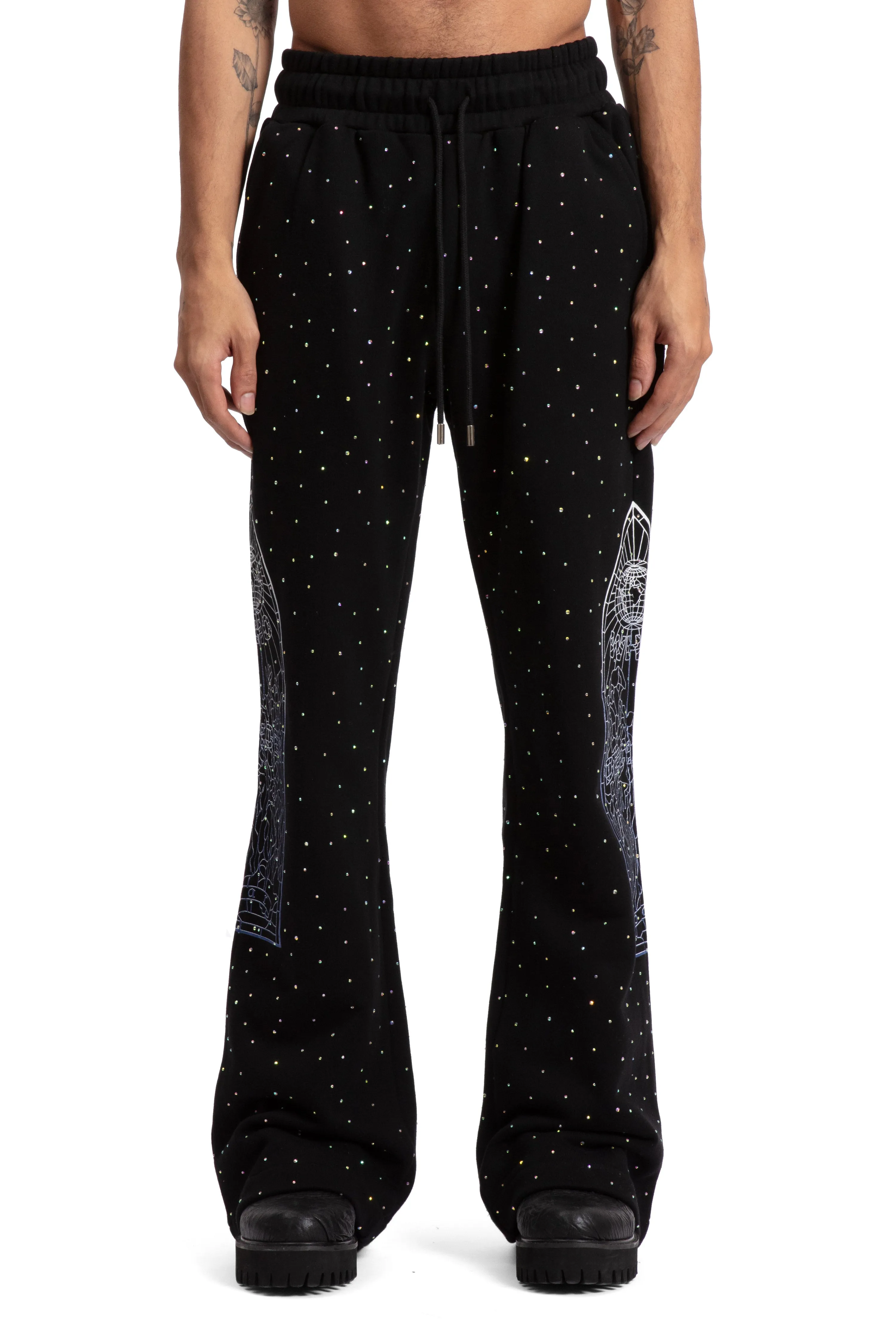 RHINESTONE SWEATPANT sold by WHO DECIDES WAR product image thumbnail 3
