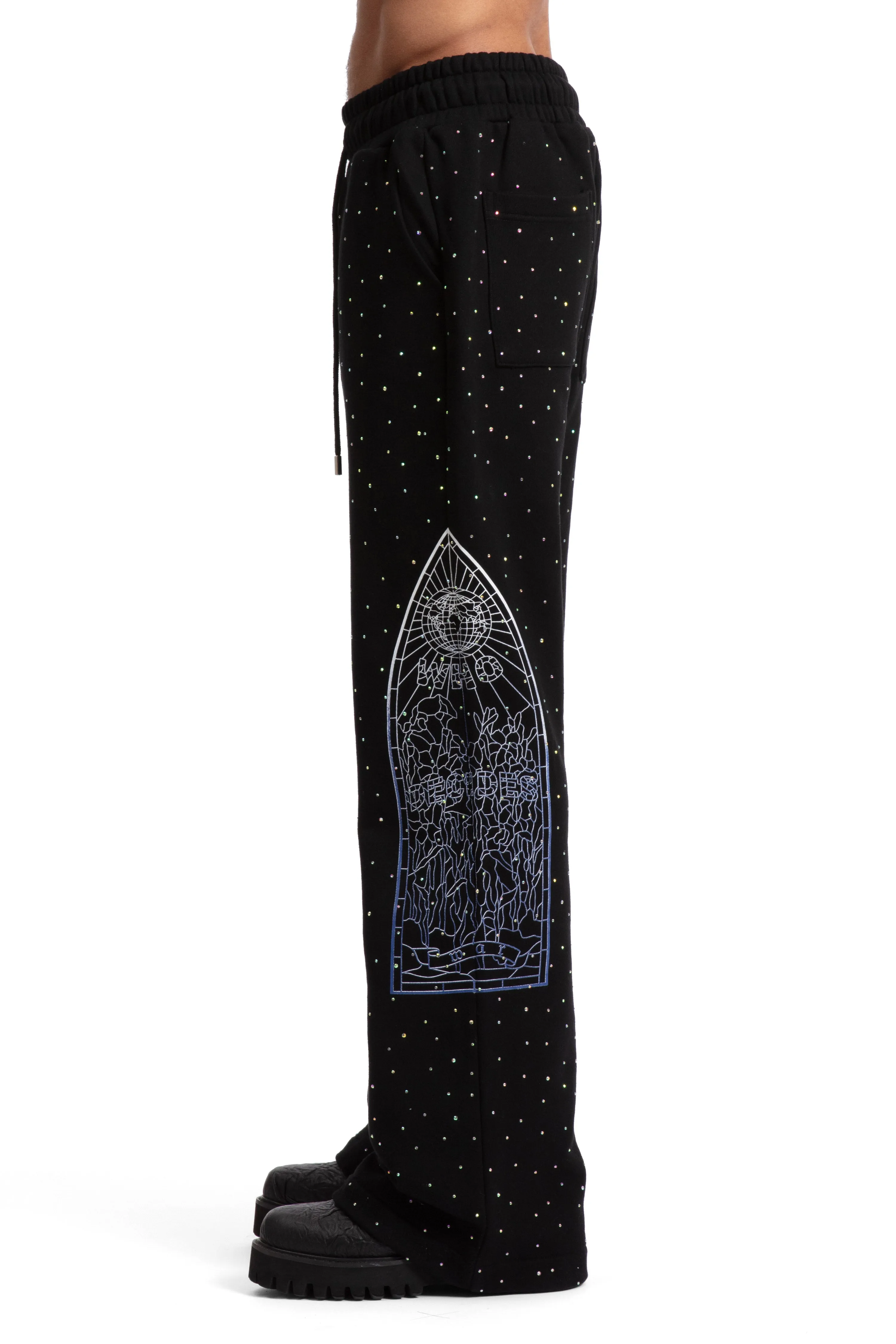 RHINESTONE SWEATPANT sold by WHO DECIDES WAR product image thumbnail 5