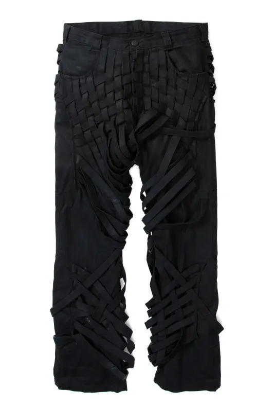 INTERWOVEN TROUSERS made by WHO DECIDES WAR