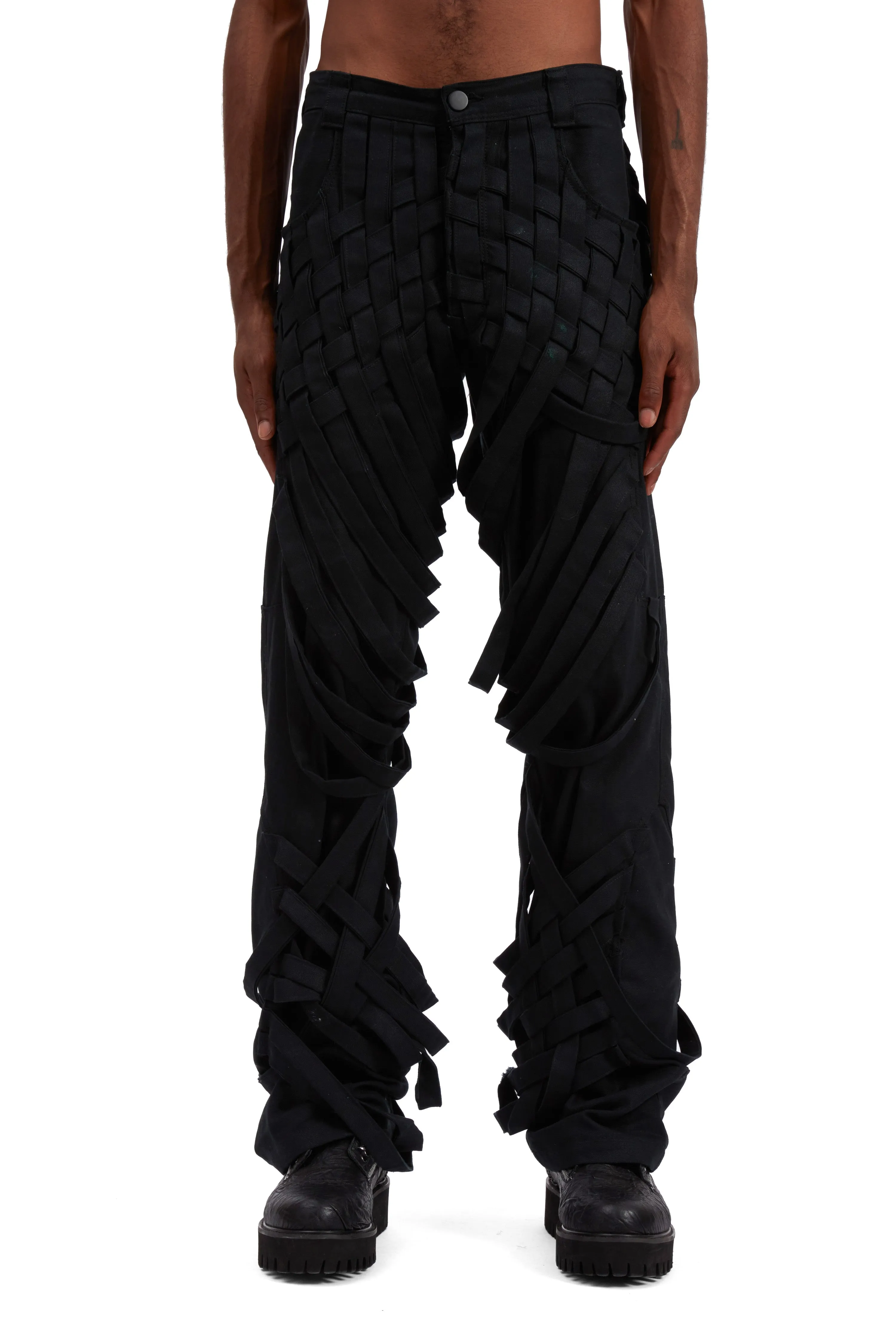 INTERWOVEN TROUSERS sold by WHO DECIDES WAR product image thumbnail 3