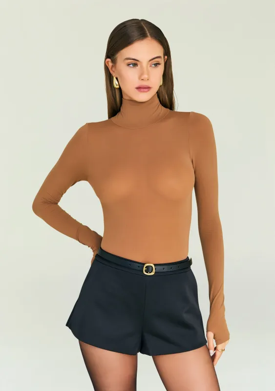 Ballet Turtleneck Bodysuit made by Commando