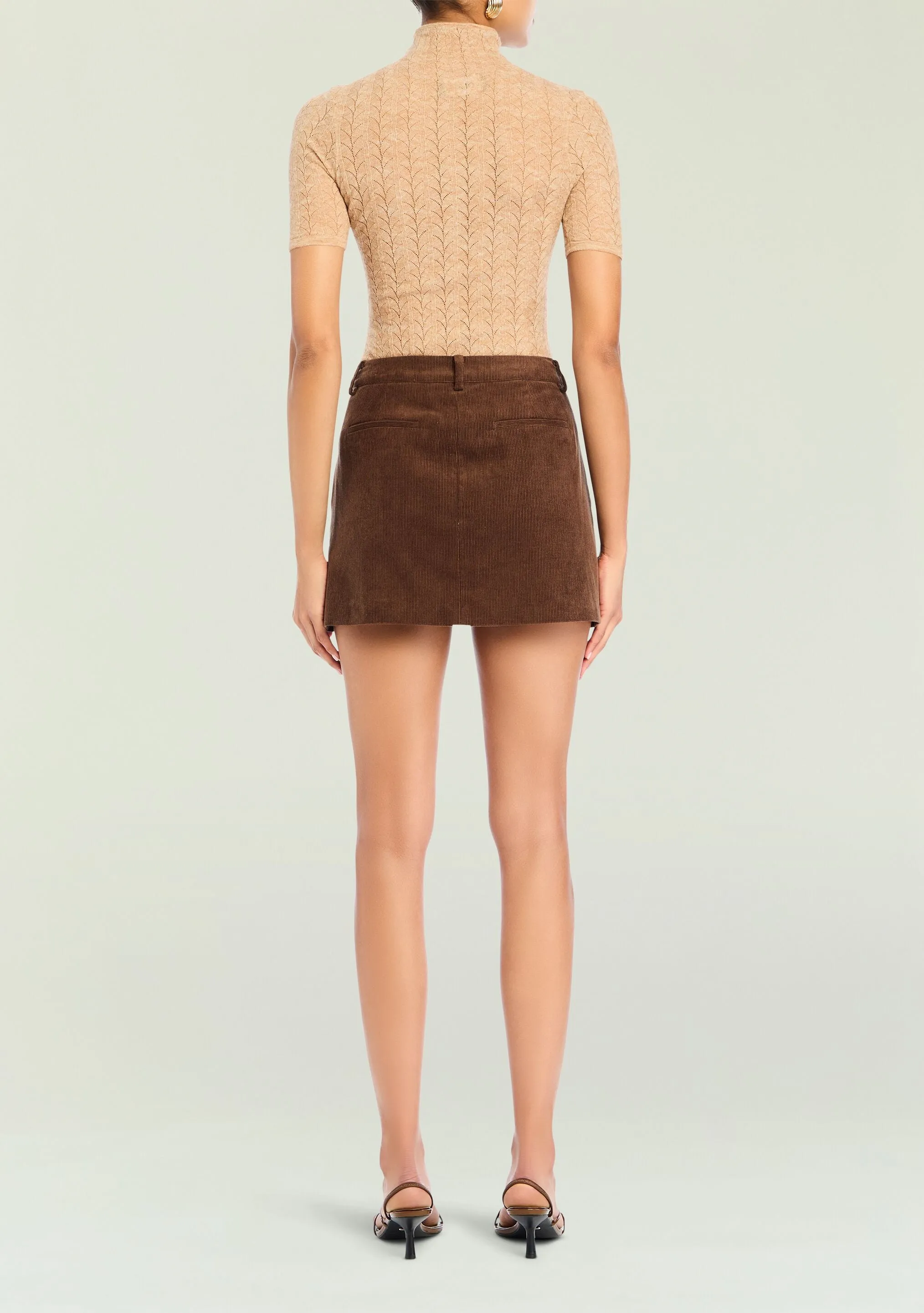 Azalea Corduroy Mini Skirt sold by Seroya product image thumbnail 4