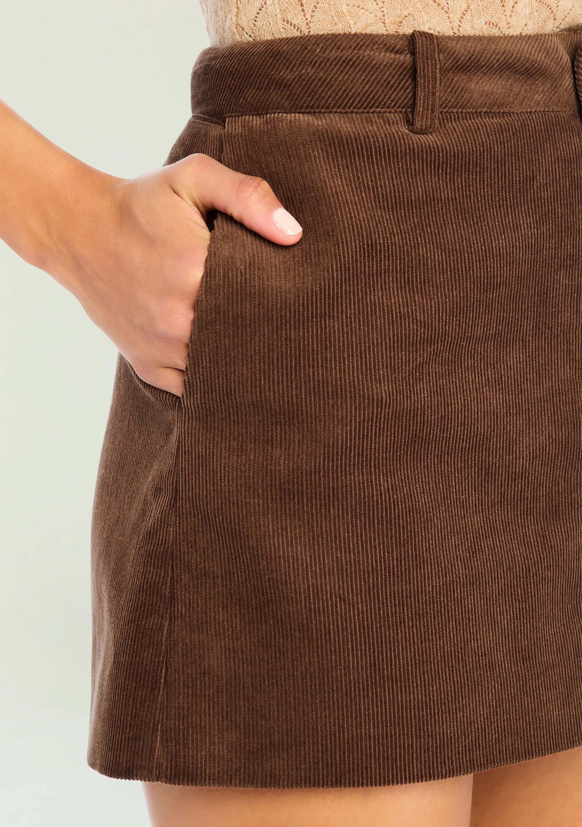 Azalea Corduroy Mini Skirt sold by Seroya product image thumbnail 2