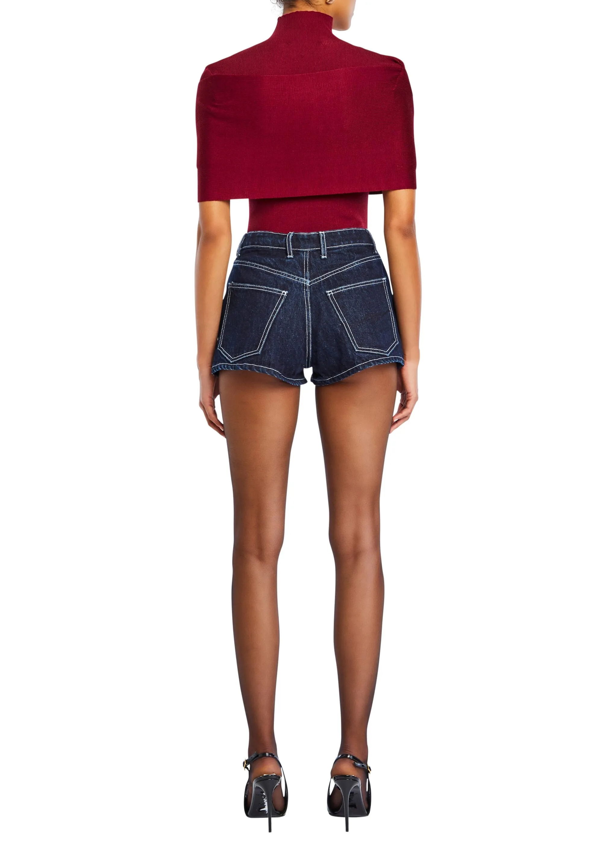 Noemi Knit Tie Top sold by Seroya product image thumbnail 4