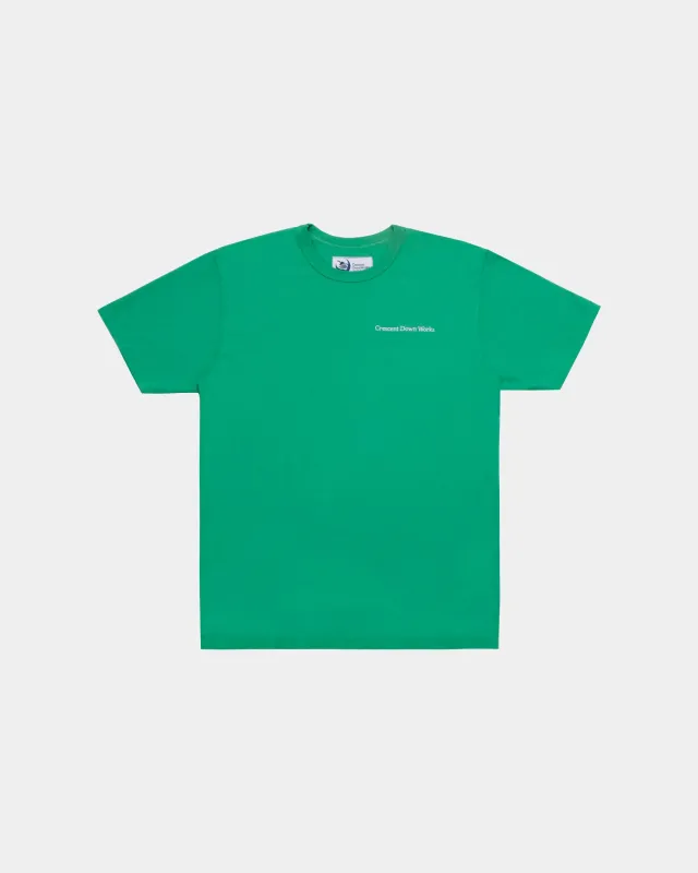Short sleeve logo T-shirt - Kelly (Final Sale) made by Crescent Down Works