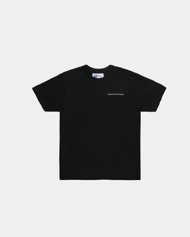 Short sleeve logo T-shirt - Black (Final Sale) made by Crescent Down Works