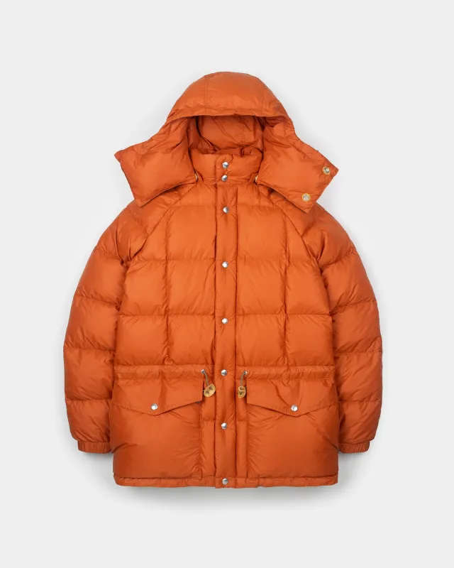 Avventura Down Parka - Streakfree Nylon - Rust (FINAL SALE) made by Crescent Down Works