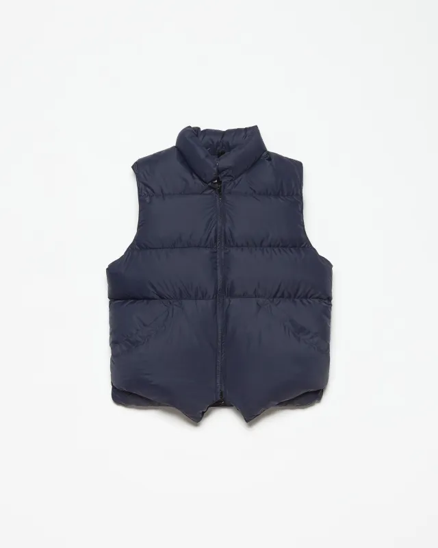 North by Northwest Vest - Streakfree Nylon - Navy made by Crescent Down Works
