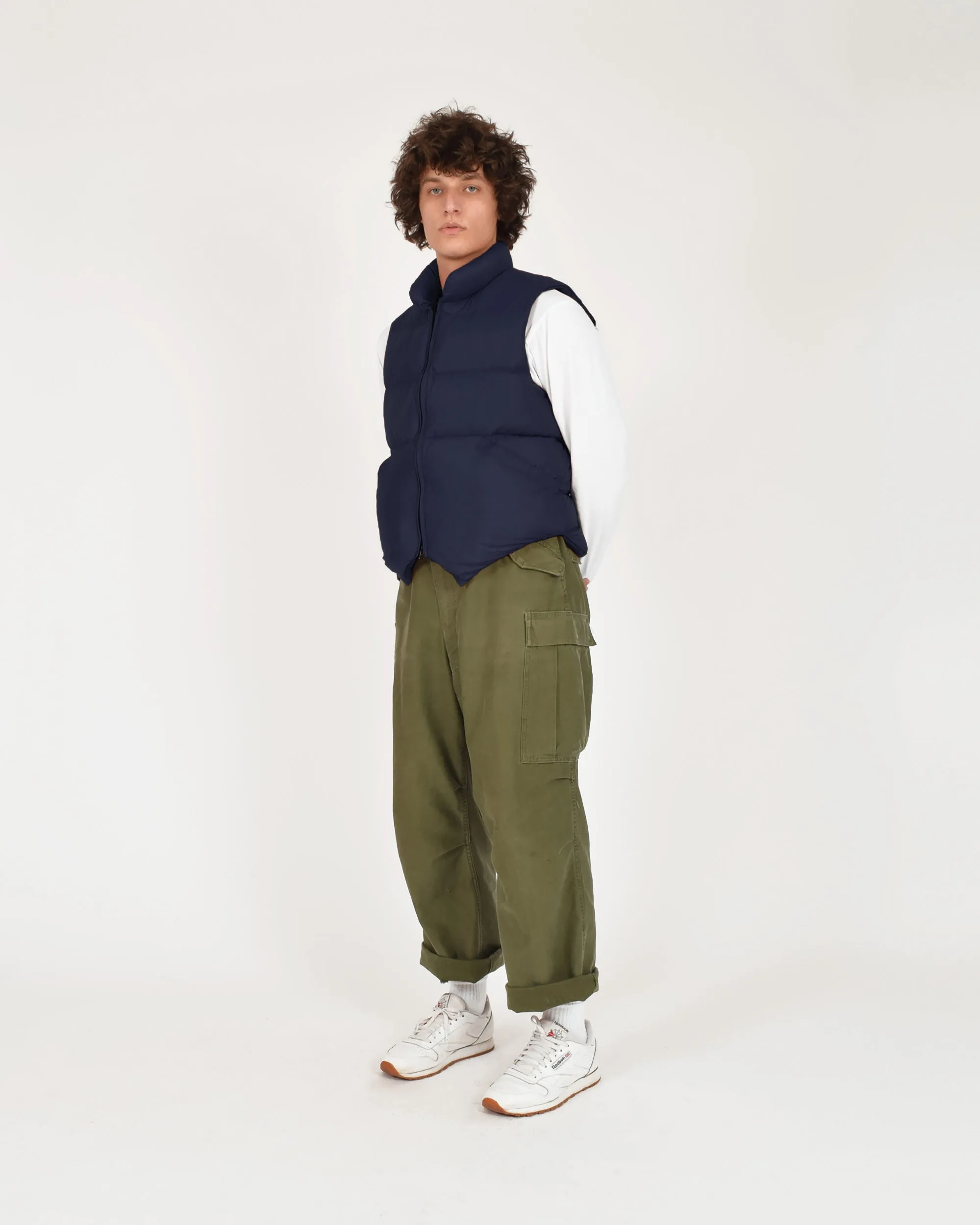 North by Northwest Vest - Streakfree Nylon - Navy sold by Crescent Down Works product image thumbnail 4