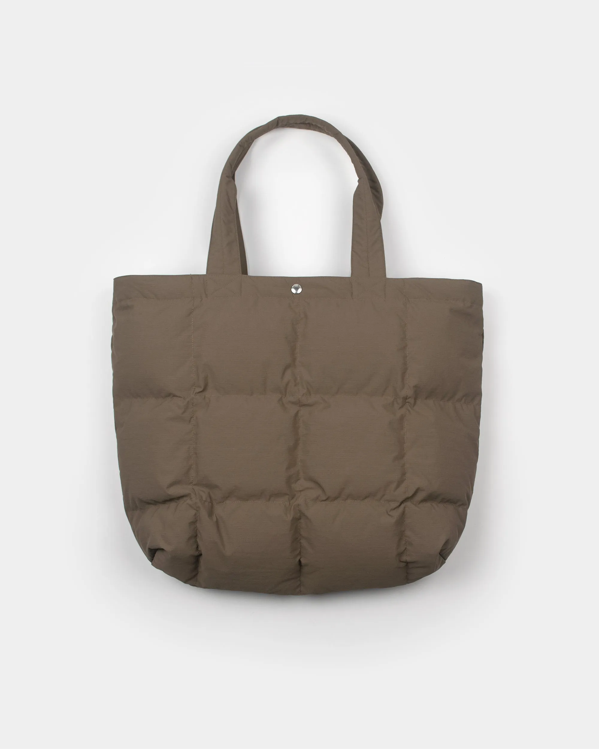 Down Tote - Recycled Ripstop - Brown sold by Crescent Down Works