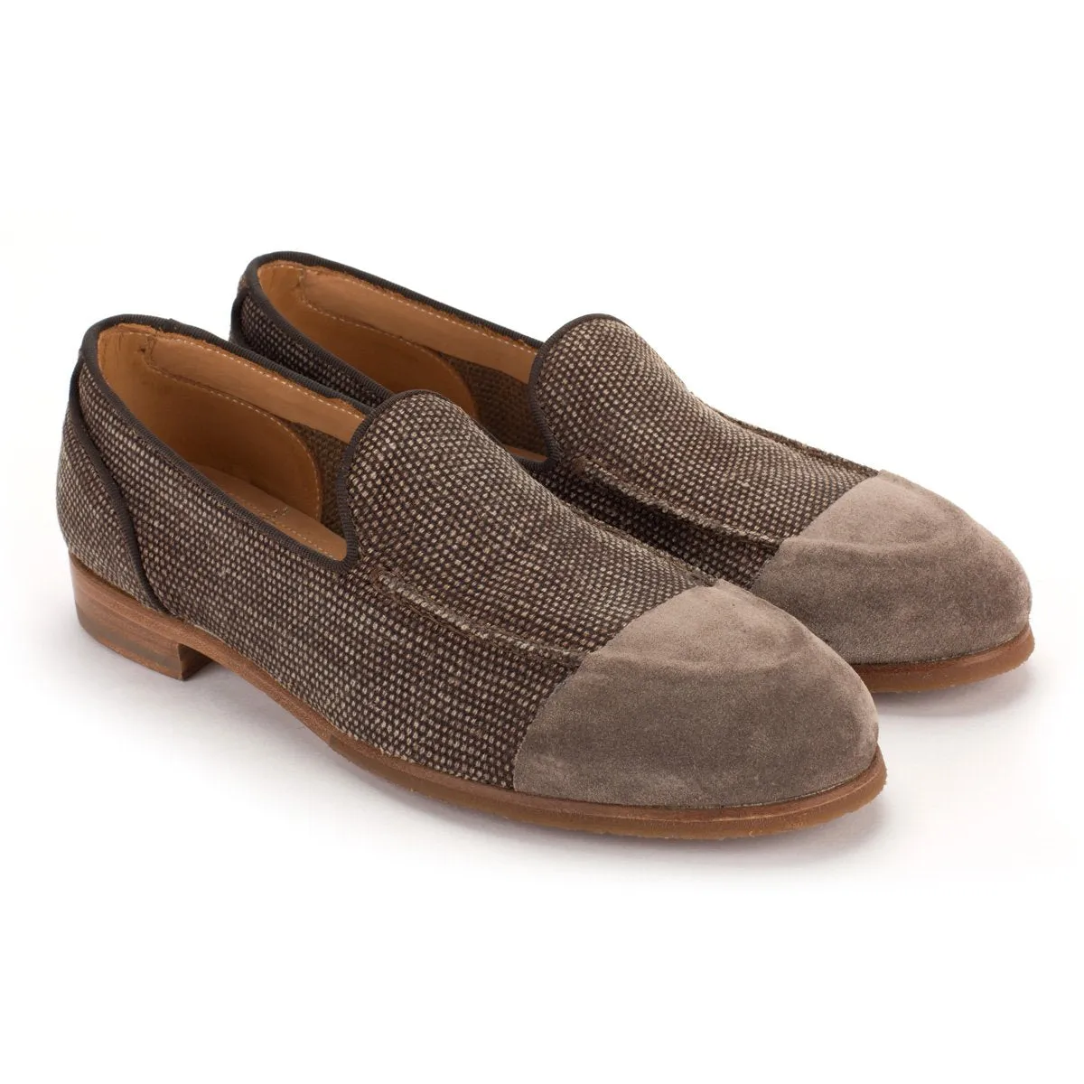 ZOE 56029<br>Melange linen loafers sold by ALBERTO FASCIANI product image thumbnail 2