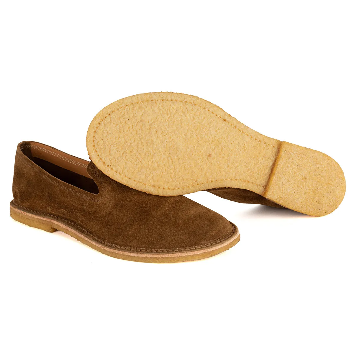 LUKAS 97002 <br> Tobacco slip-on loafers sold by ALBERTO FASCIANI product image thumbnail 3