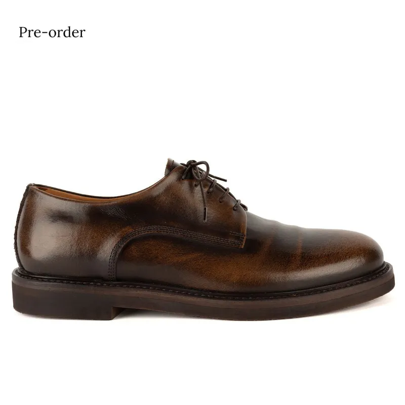 KRIS 96003<br> Farro derby shoes made by ALBERTO FASCIANI