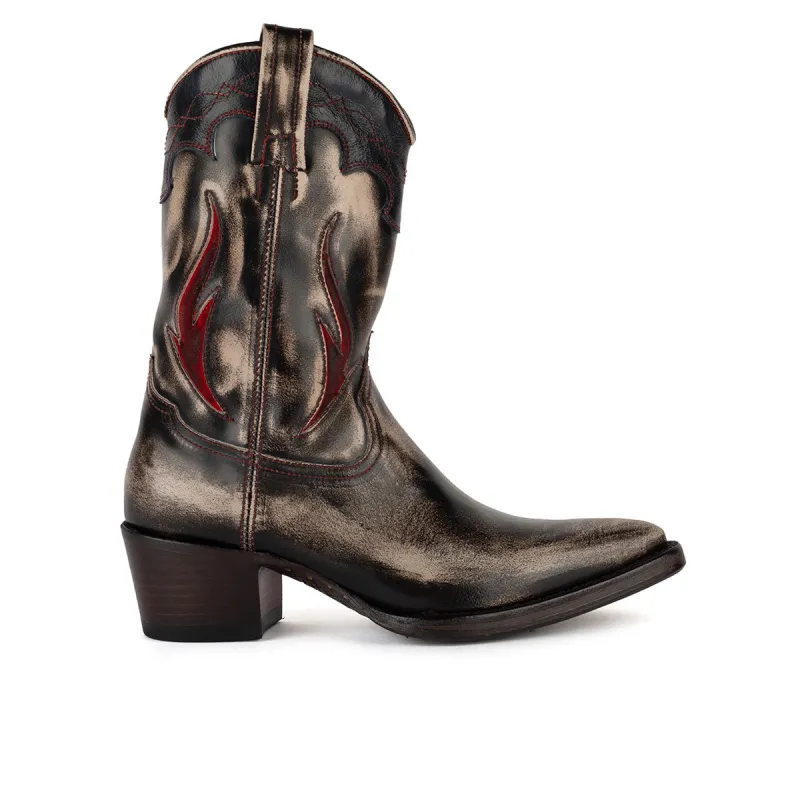 KARINA 95035<br> Calcare mid calf boots made by ALBERTO FASCIANI