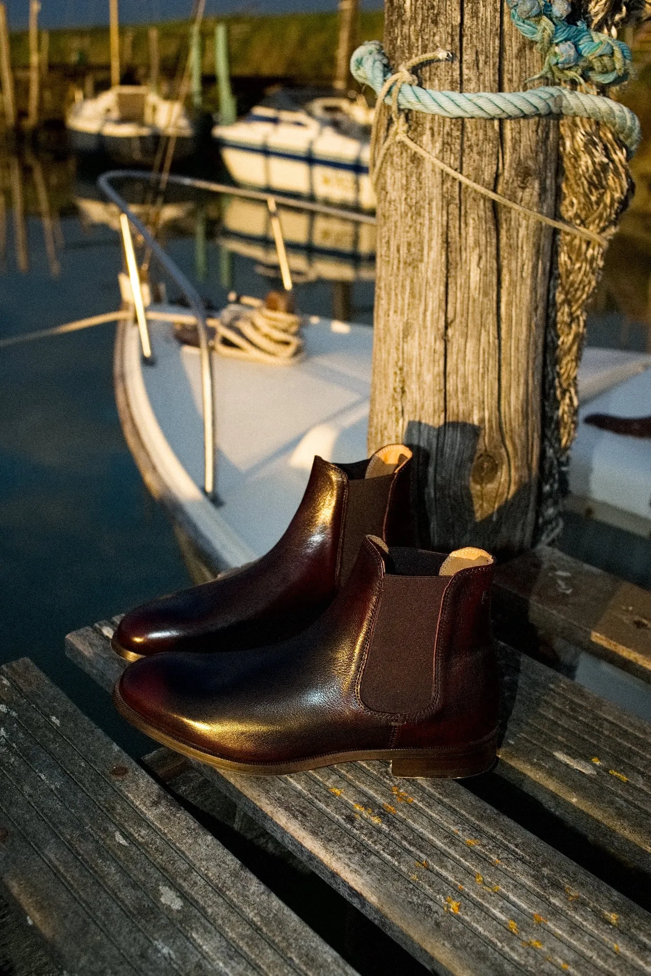KARINA 95009<br> Bordeaux Chelsea boots sold by ALBERTO FASCIANI product image thumbnail 2