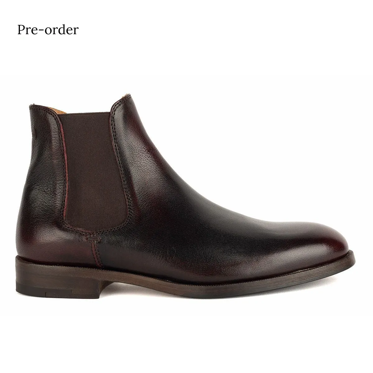 KARINA 95009<br> Bordeaux Chelsea boots sold by ALBERTO FASCIANI