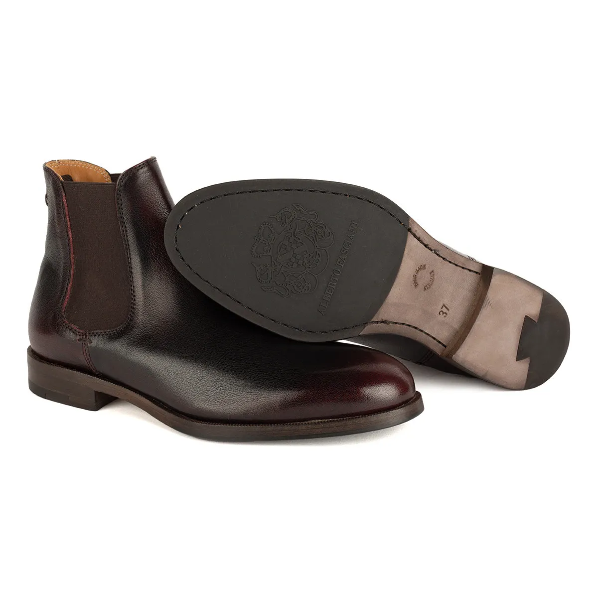 KARINA 95009<br> Bordeaux Chelsea boots sold by ALBERTO FASCIANI product image thumbnail 5
