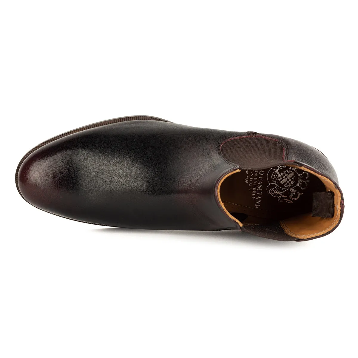 KARINA 95009<br> Bordeaux Chelsea boots sold by ALBERTO FASCIANI product image thumbnail 4