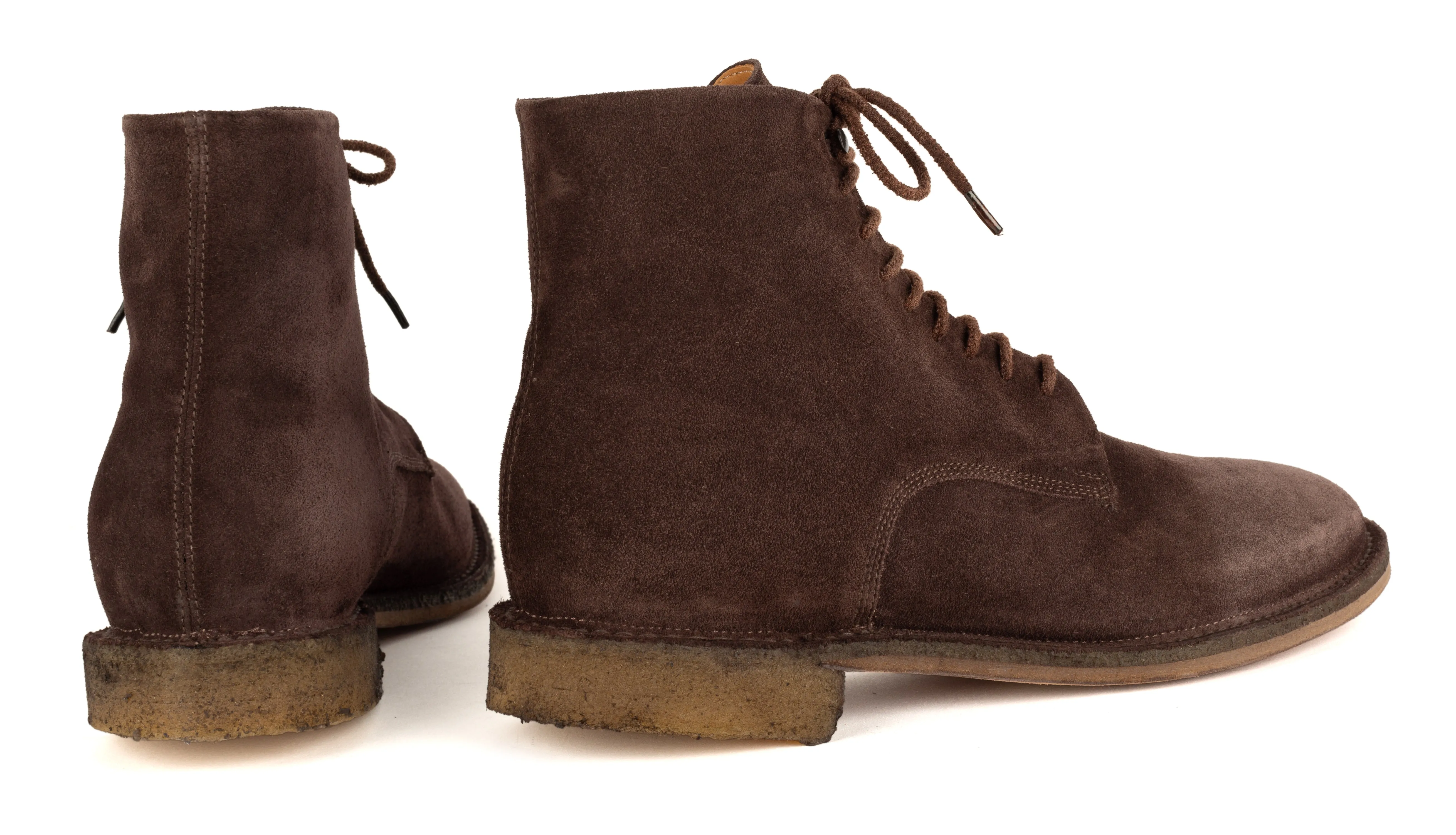 KRIS 96014<br>Brown suede lace-up boots sold by ALBERTO FASCIANI product image thumbnail 5