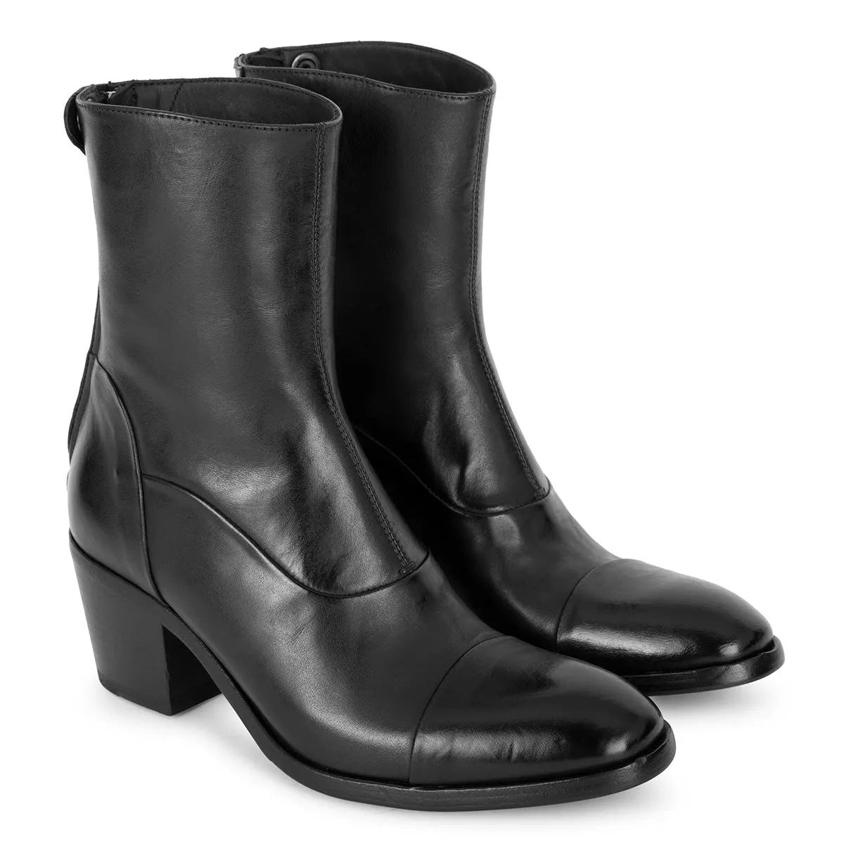 ISABEL 14004<br>Black Ankle Boots sold by ALBERTO FASCIANI product image thumbnail 2