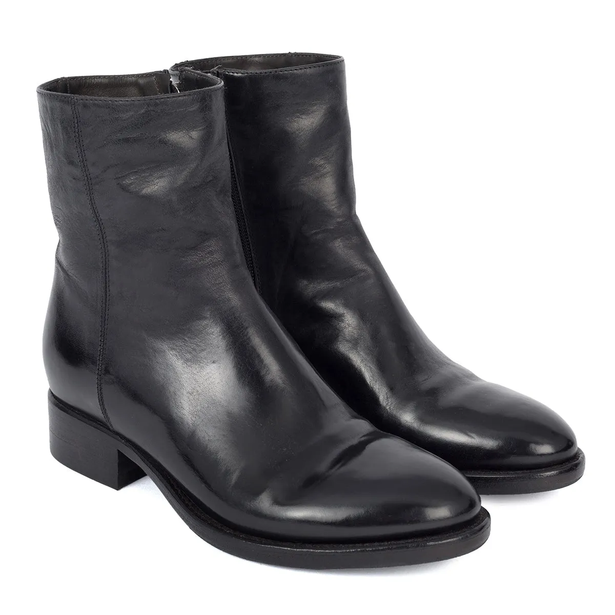 ISABEL 90002<br>Black Ankle Boots sold by ALBERTO FASCIANI product image thumbnail 2