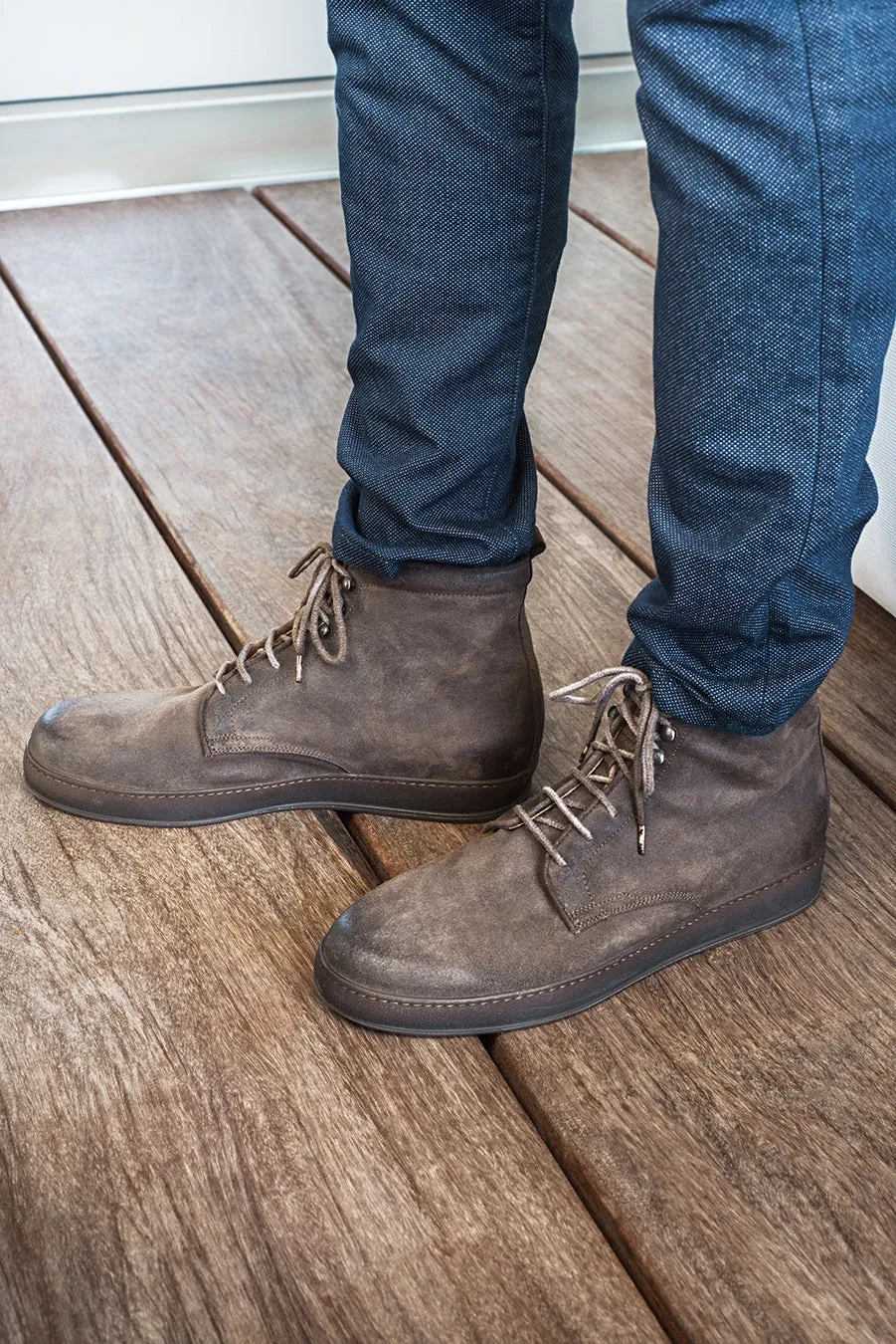 IVAN 91010<br>Espresso Ankle Boots sold by ALBERTO FASCIANI product image thumbnail 3
