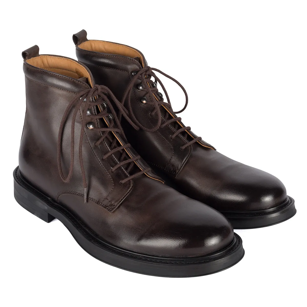 IVAN 91007<br> Brown Lace-up Boots sold by ALBERTO FASCIANI product image thumbnail 3