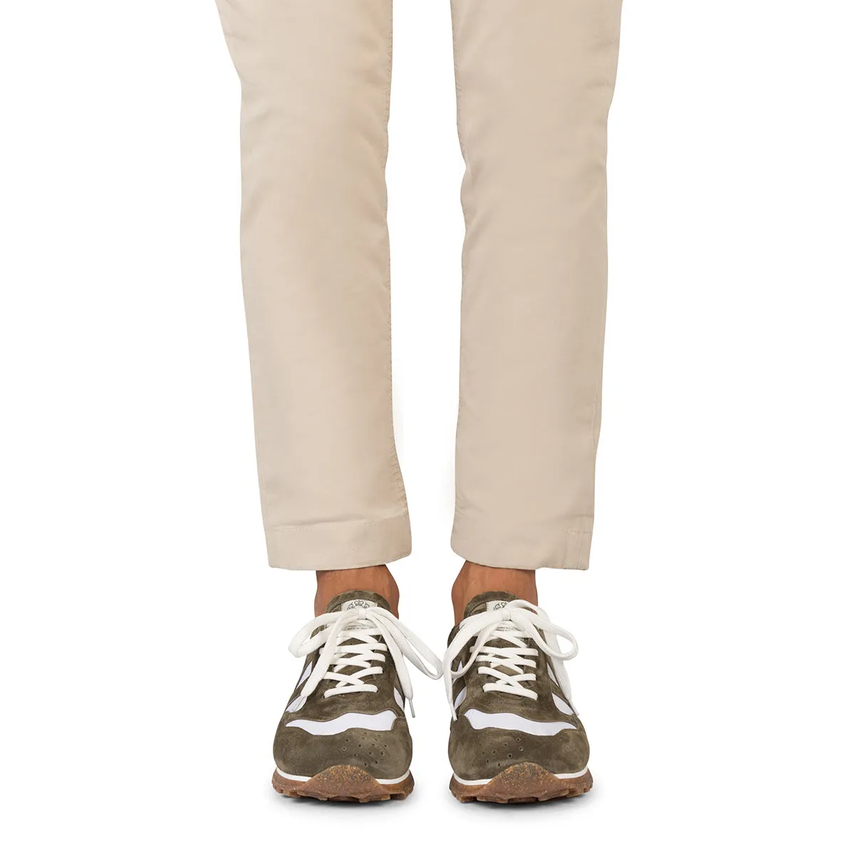 SPORT 6500<br> White & yerba sneakers sold by ALBERTO FASCIANI product image thumbnail 4