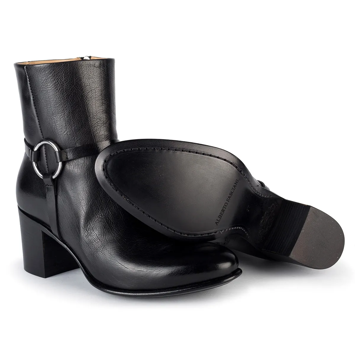 EVA 82023 <br>Black ankle boots sold by ALBERTO FASCIANI product image thumbnail 4